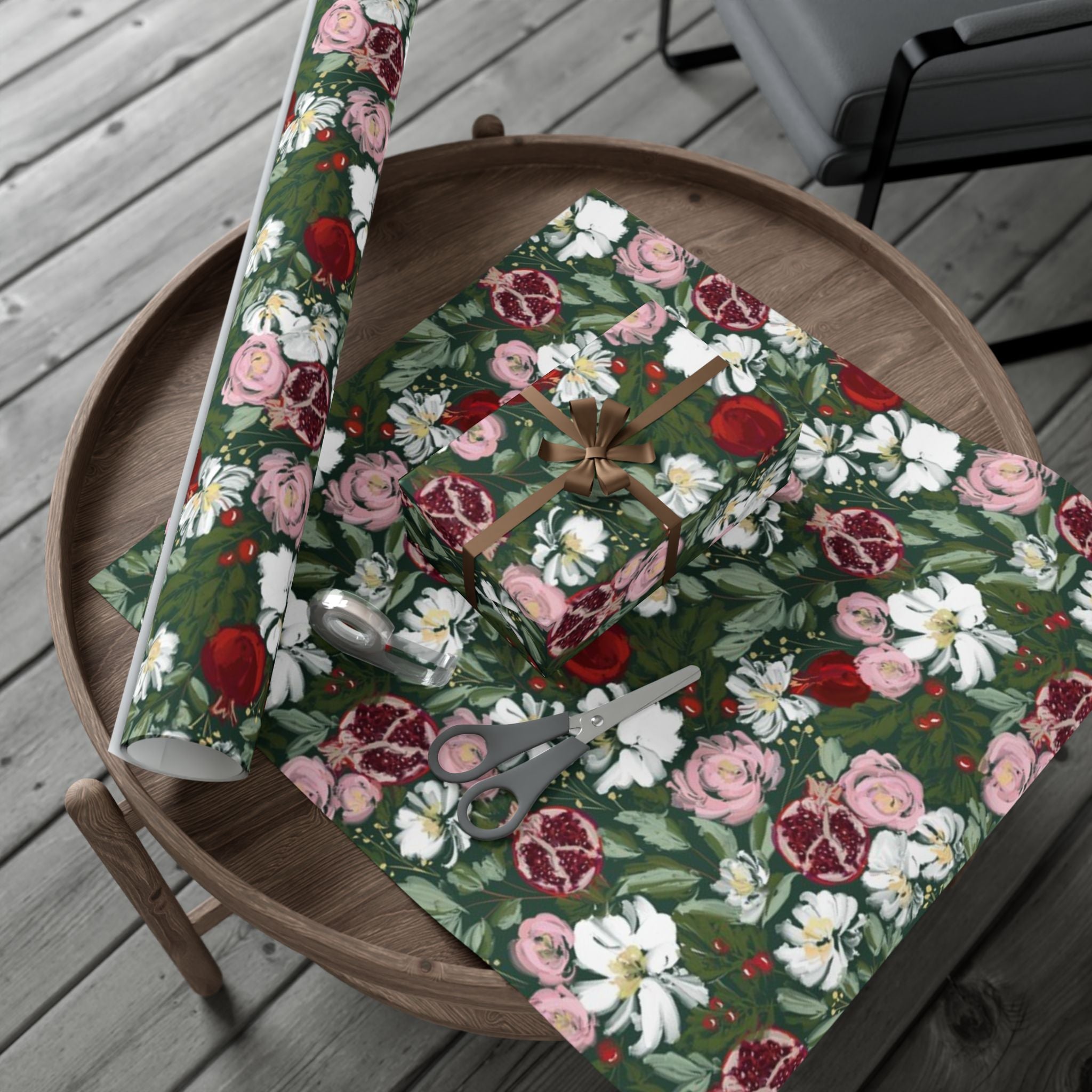 Crimson Harvest Wrapping Paper Roll