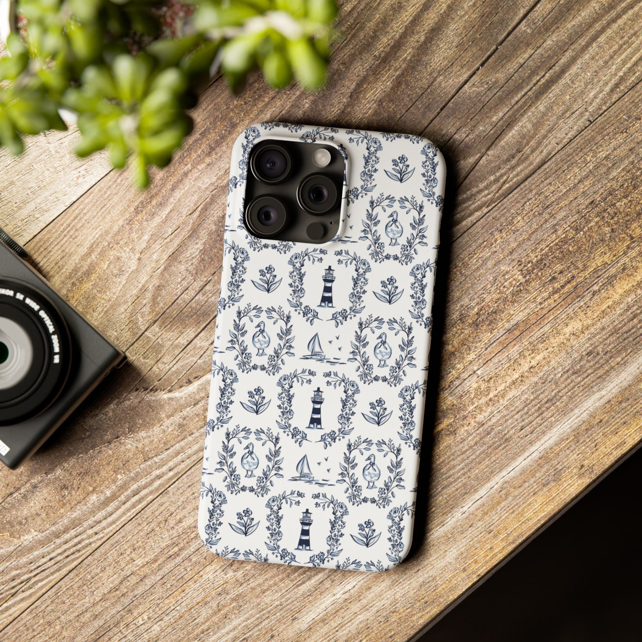 East Coast Summer Slim Phone Case
