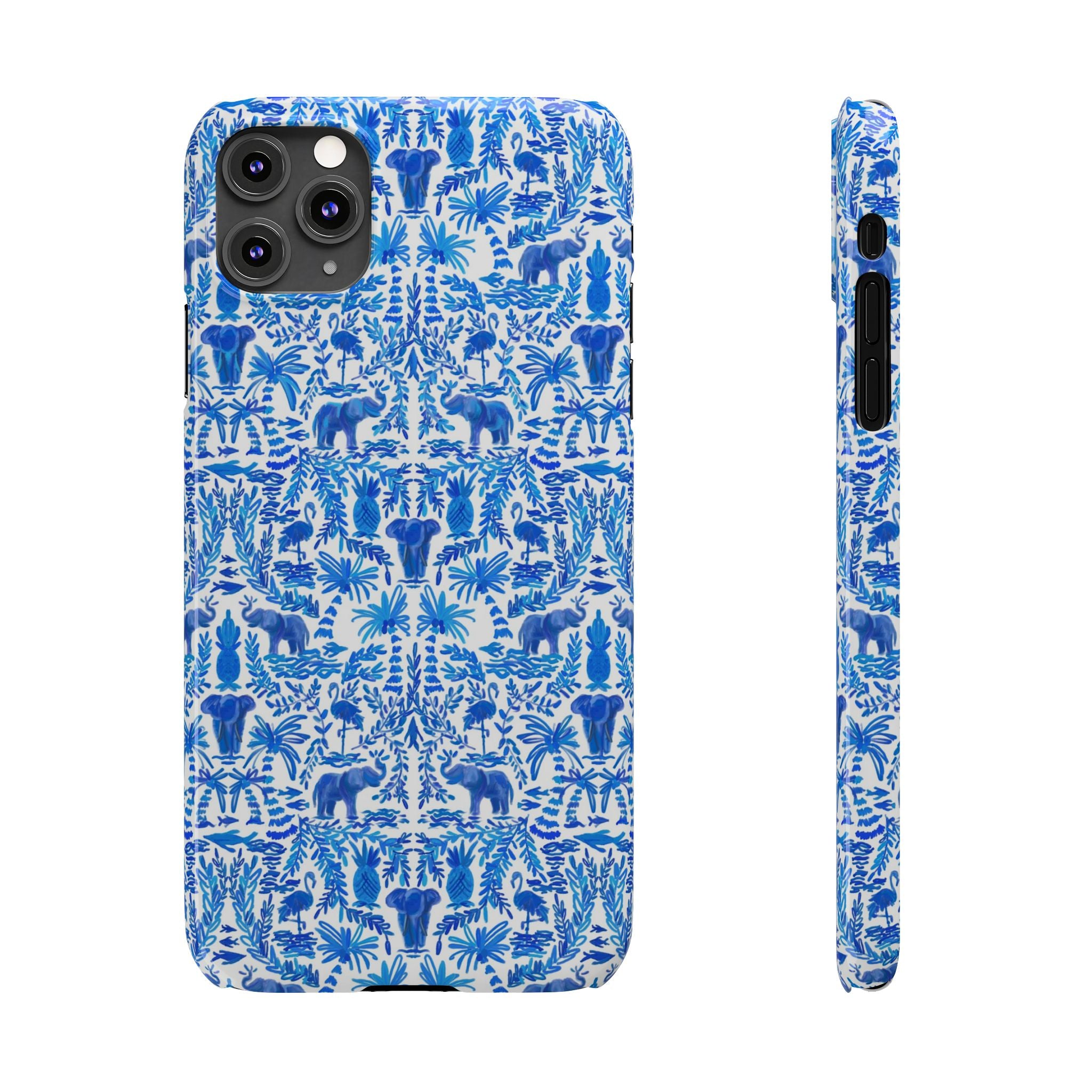 Elephant Fun Slim Phone Case