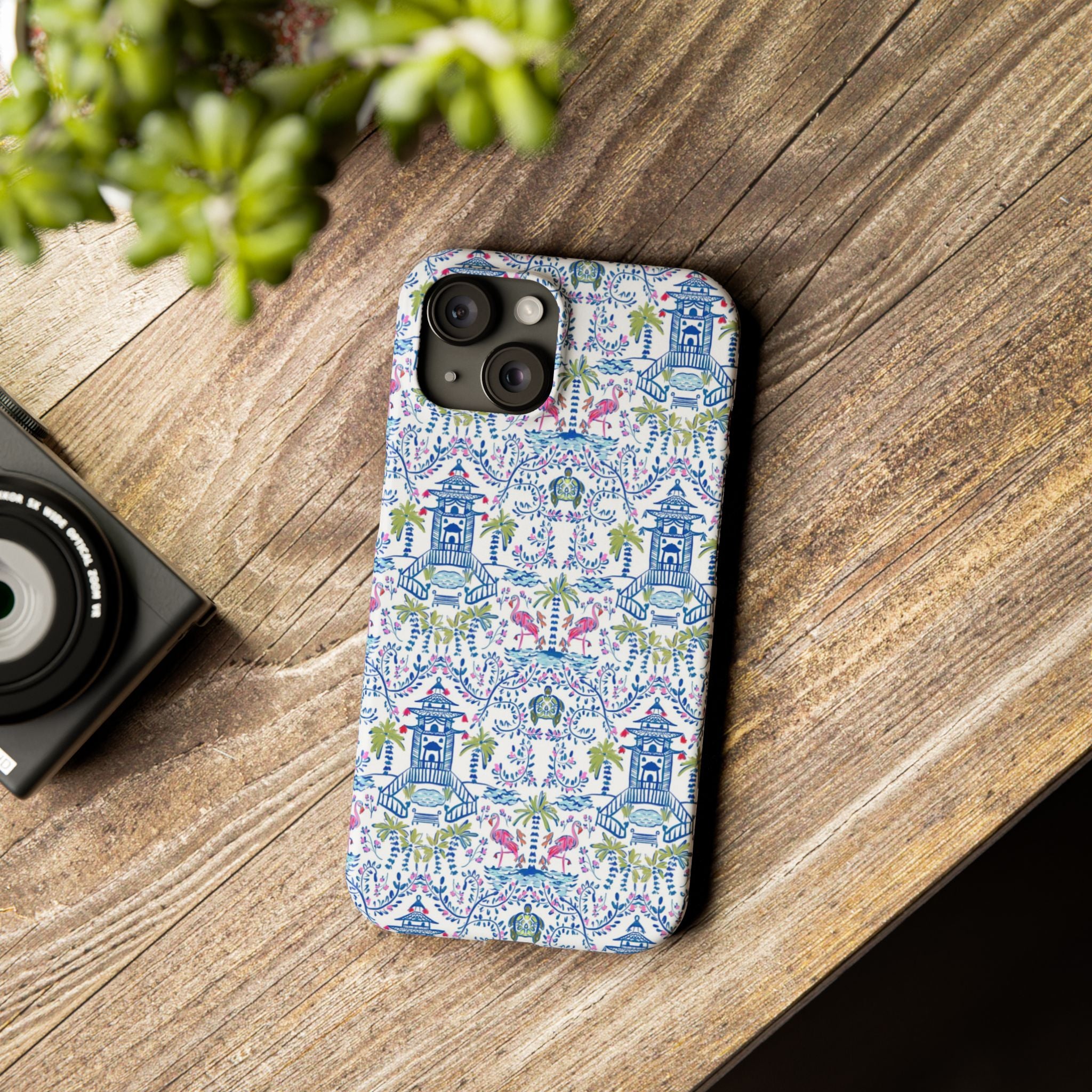 Colorful Chinoiserie Slim Phone Case