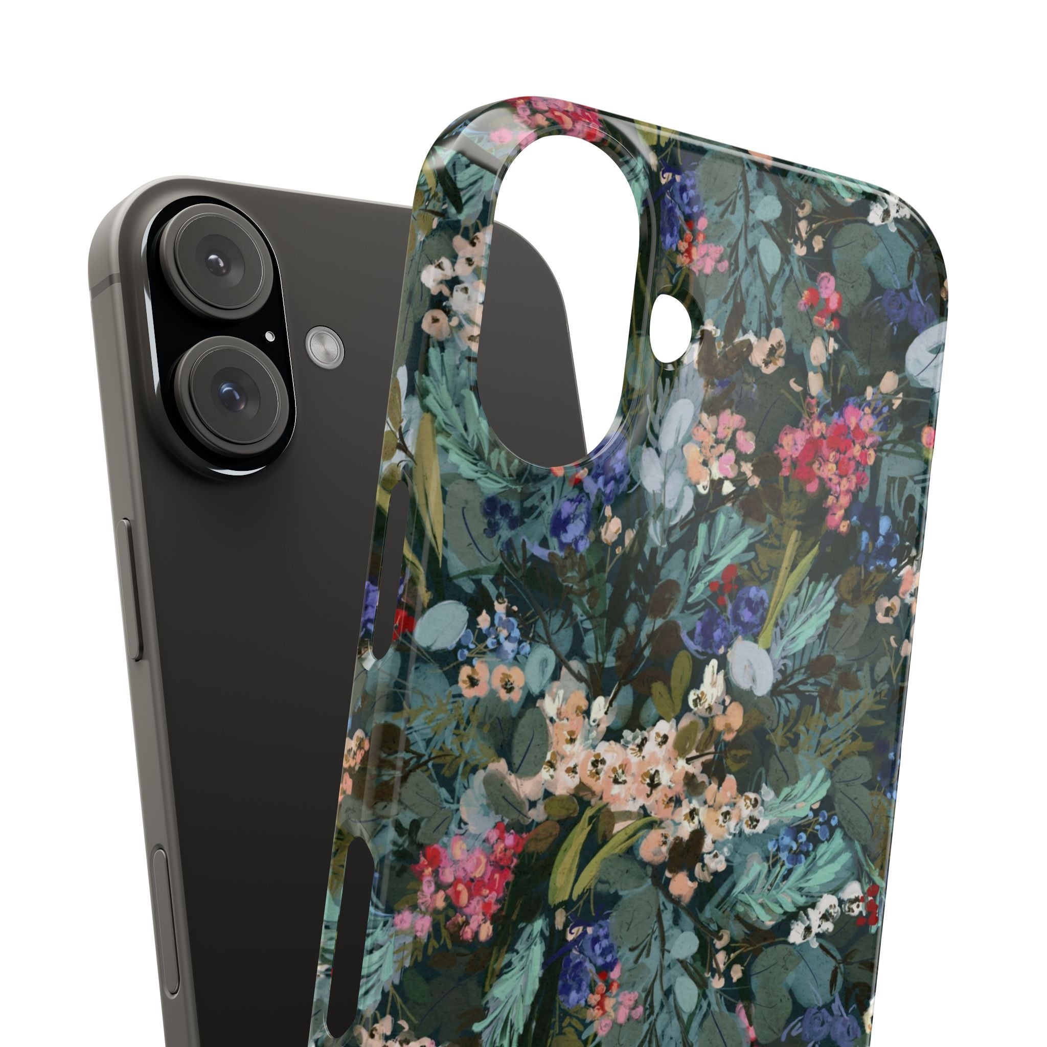 Winter Berry Slim Phone Case
