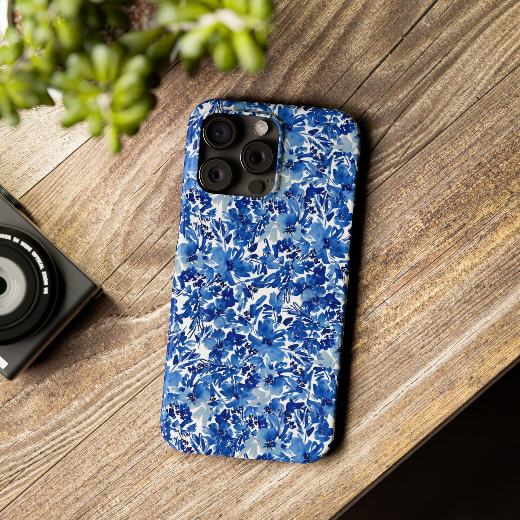 Royal Blooms Slim Phone Case