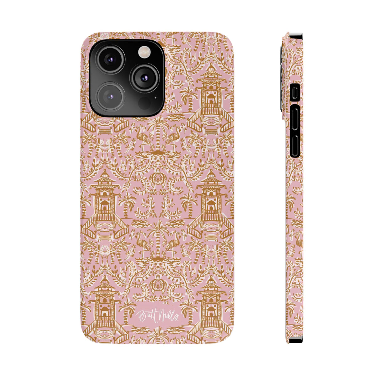 Soirée Pink Slim Phone Case