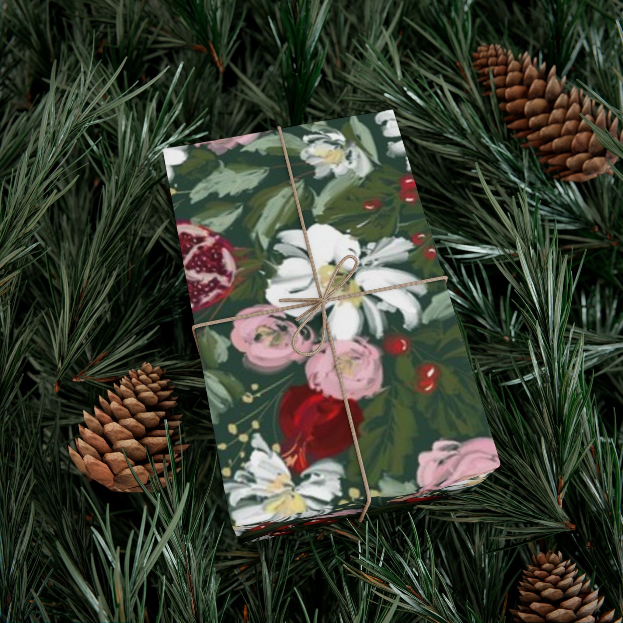 Crimson Harvest Wrapping Paper Roll