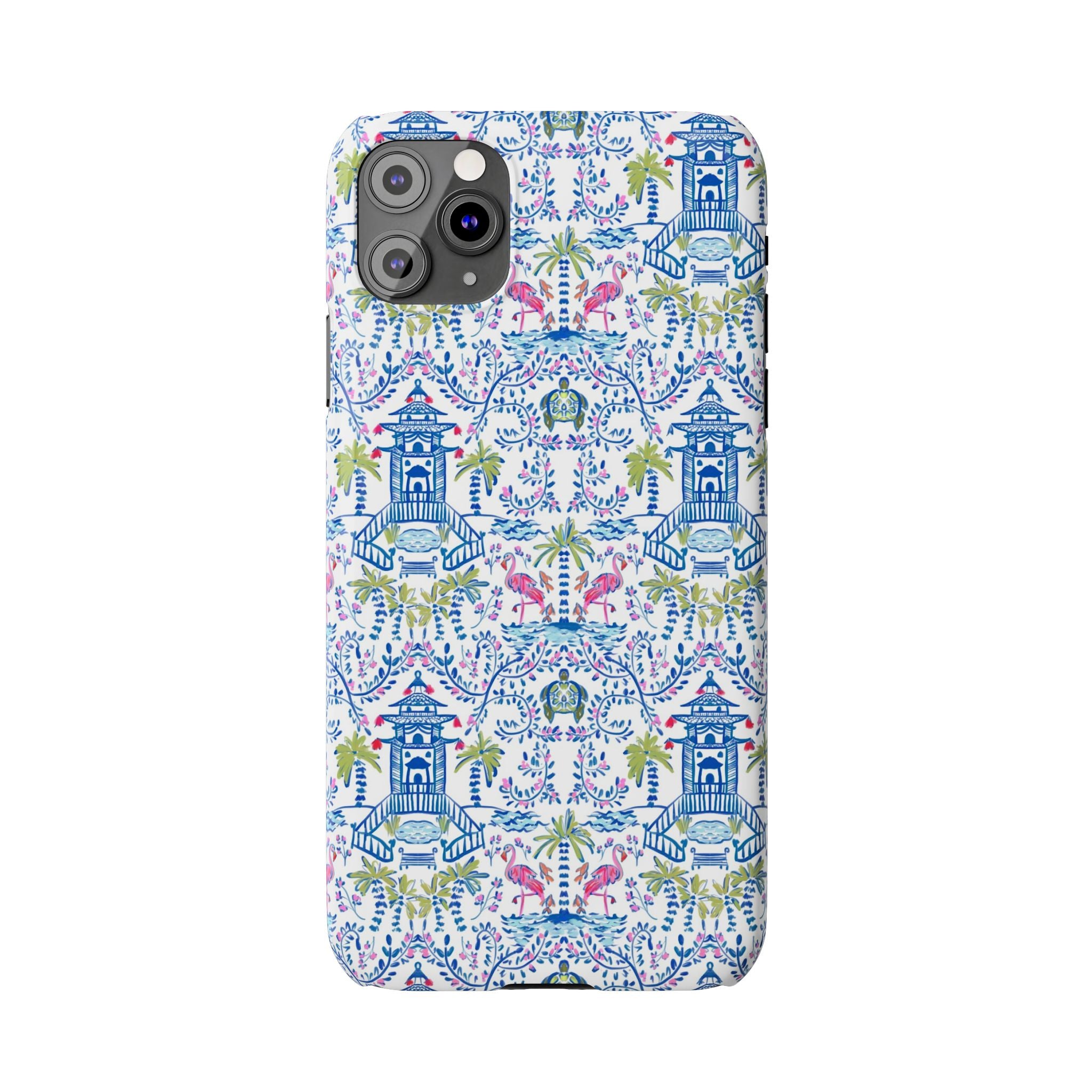 Colorful Chinoiserie Slim Phone Case