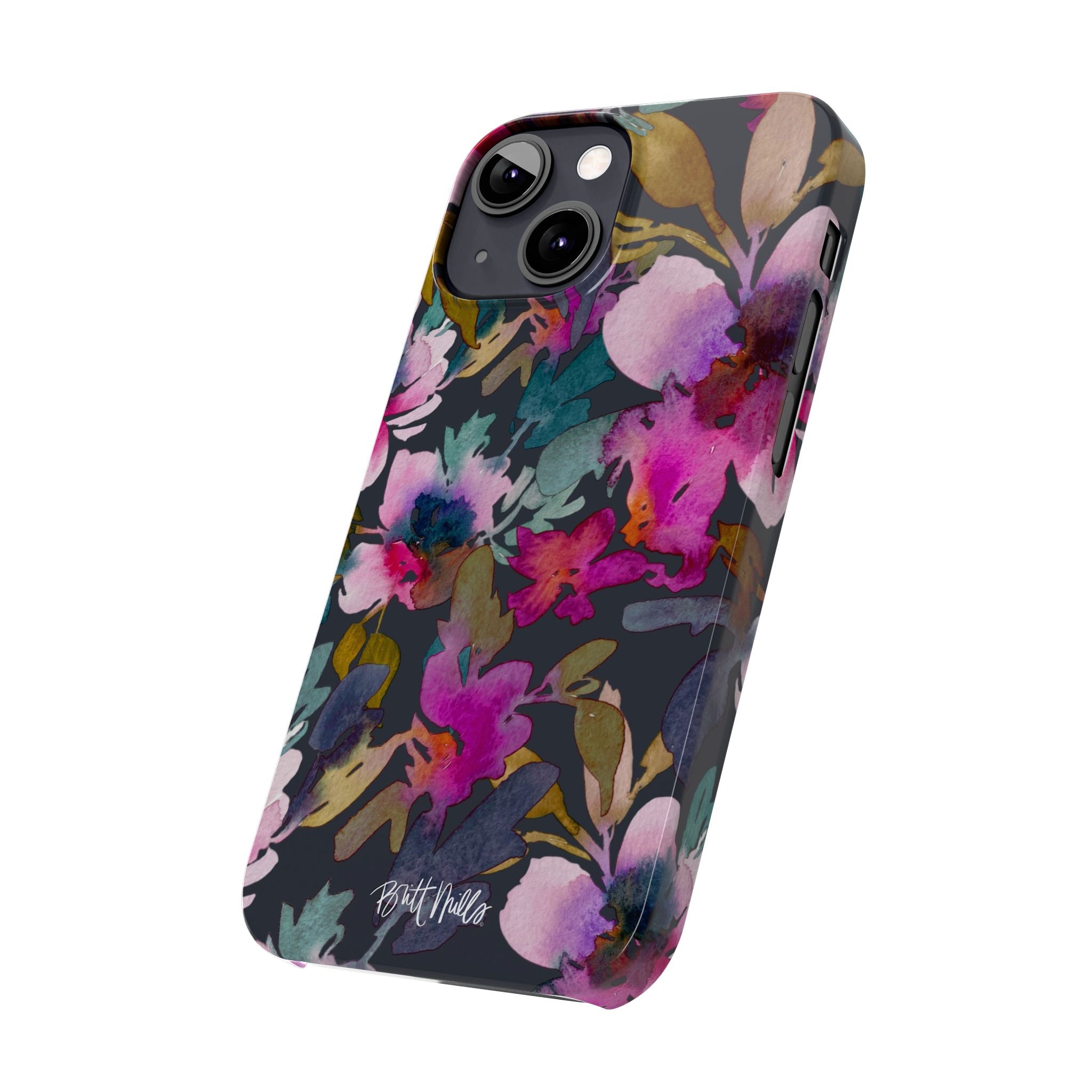 Flourish Slim Phone Case