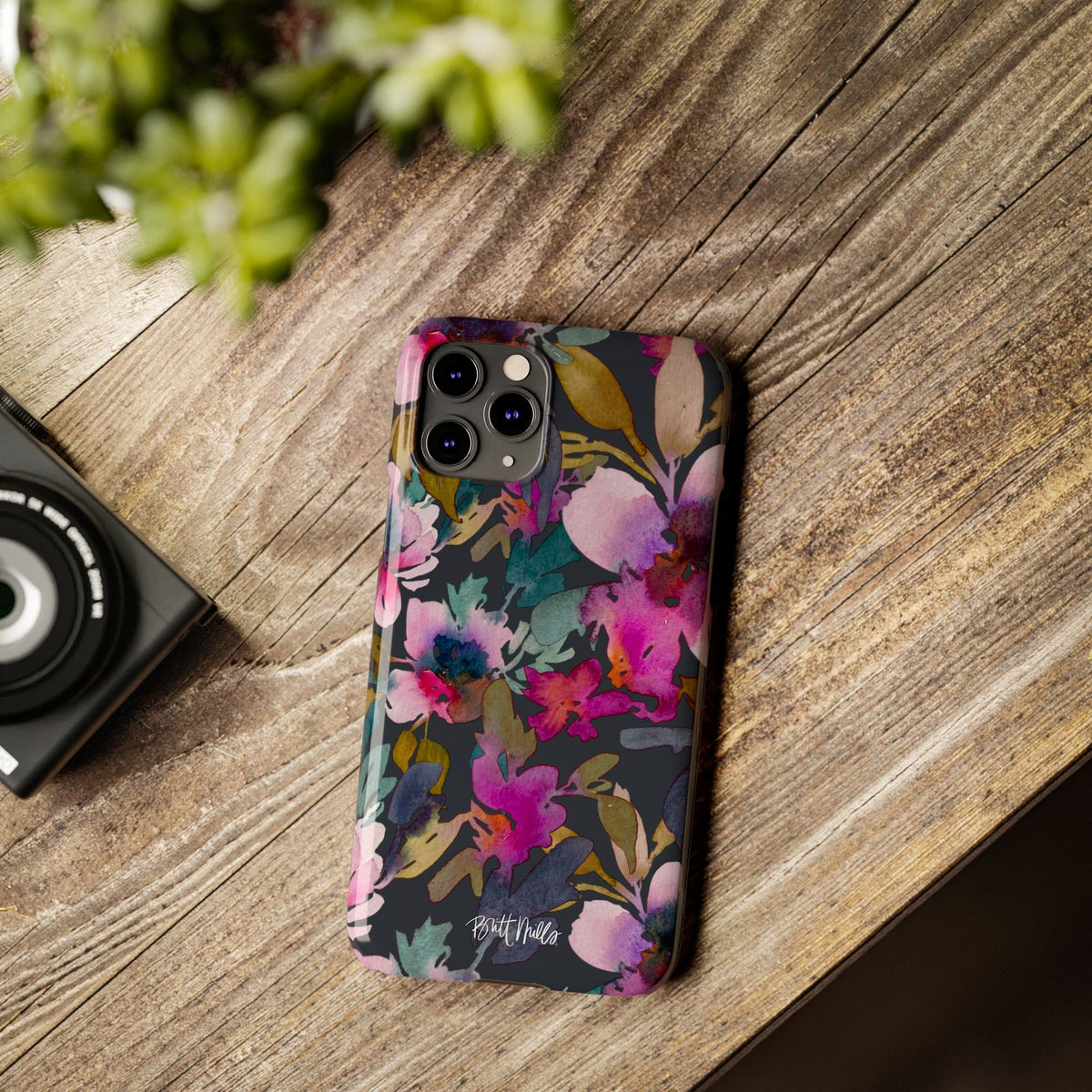 Flourish Slim Phone Case