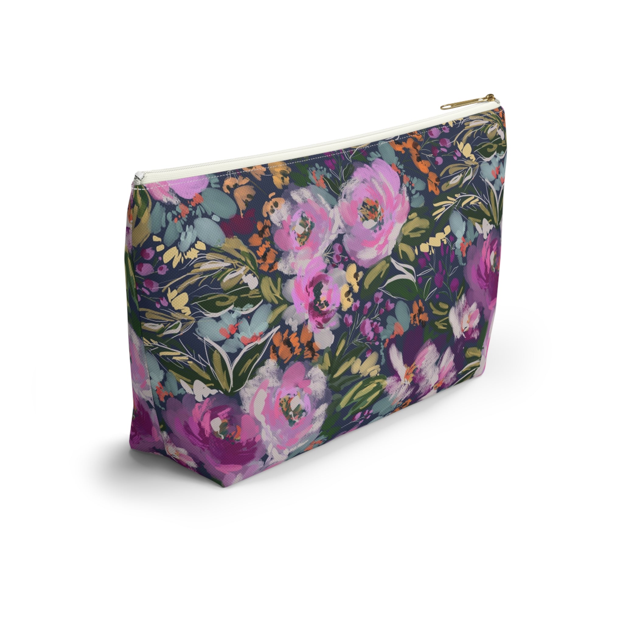 Haven Striped Monogrammed Mahjong Tile Pouch