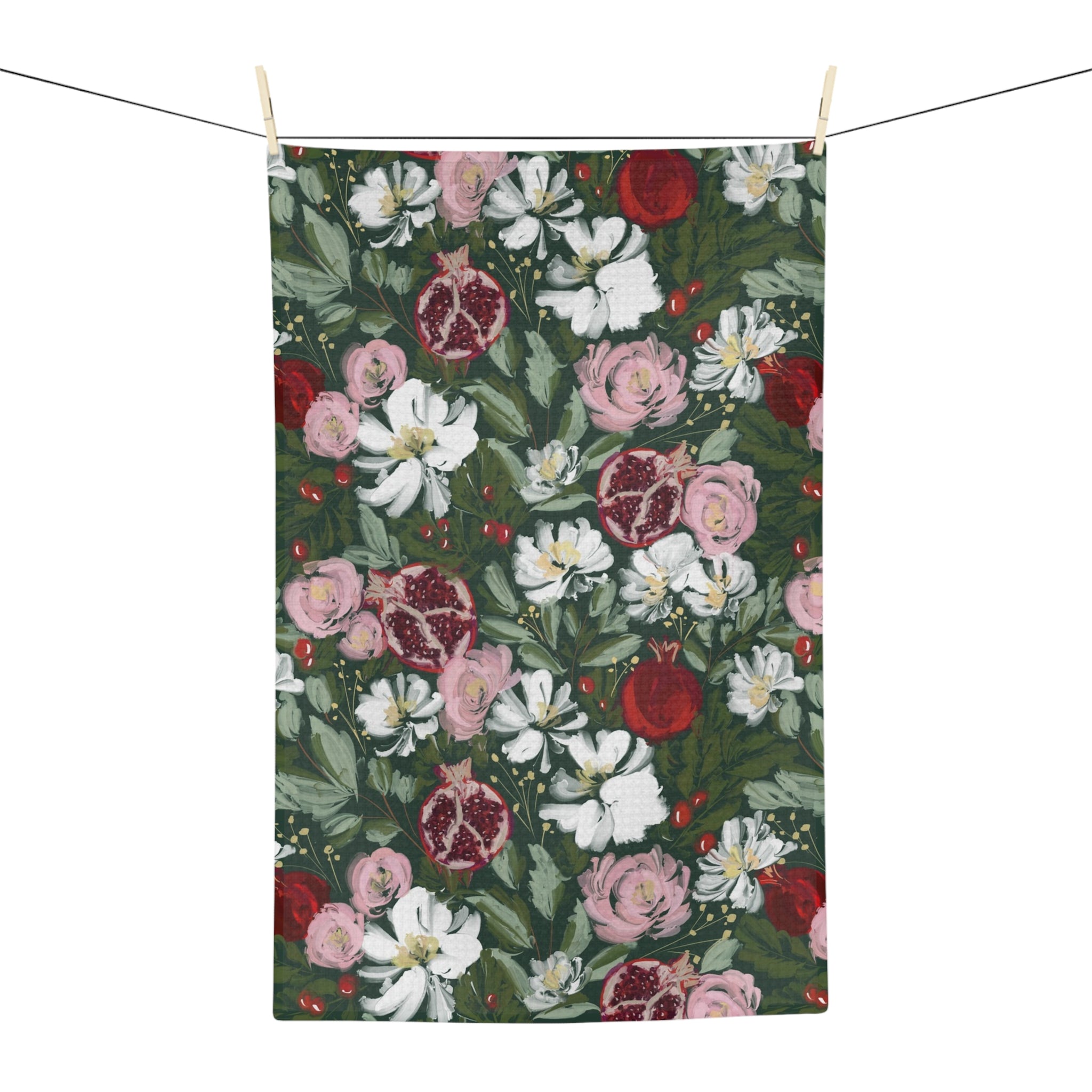 Crimson Harvest Microfiber Kitchen Towel