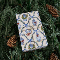 Chinoiserie Christmas Wrapping Paper