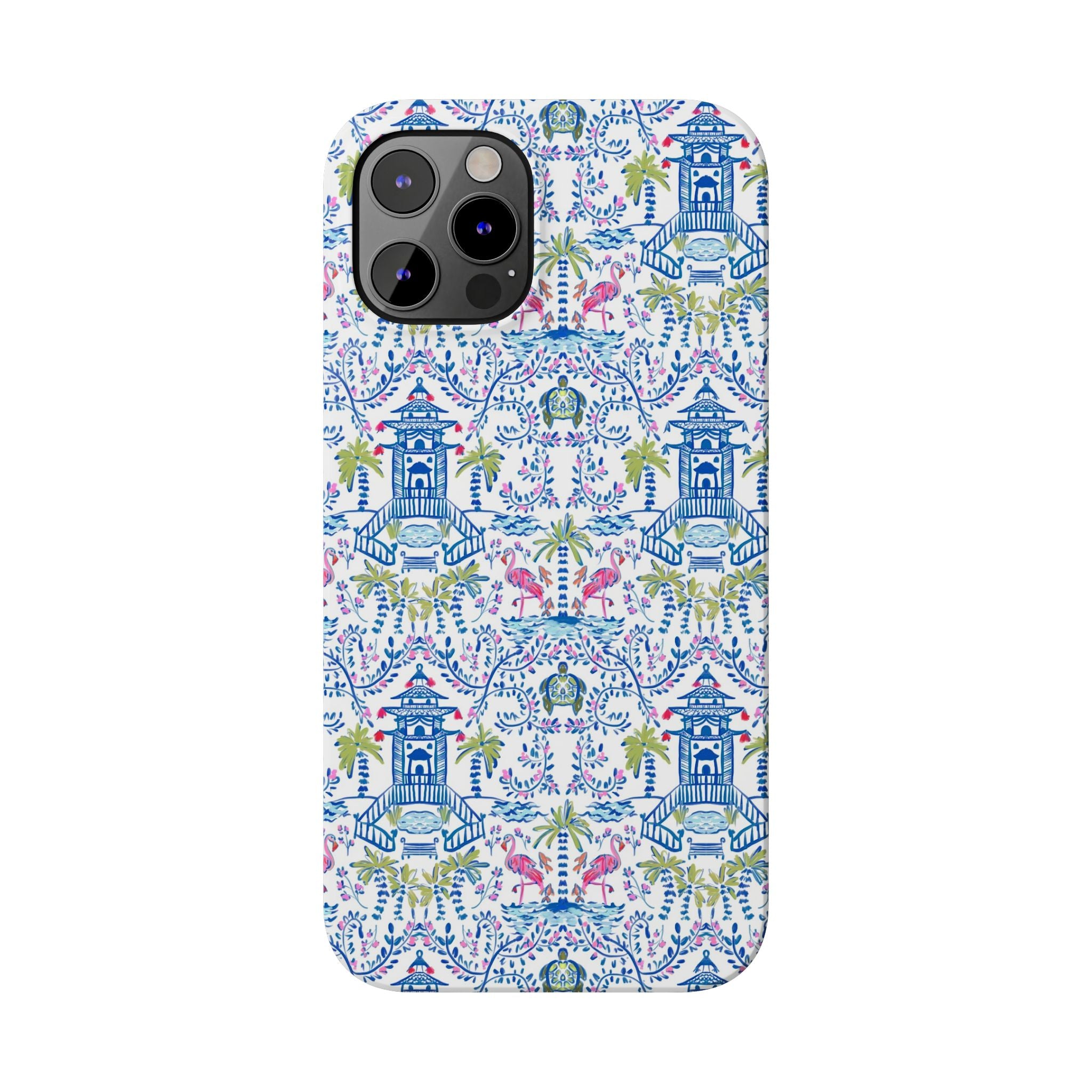 Colorful Chinoiserie Slim Phone Case