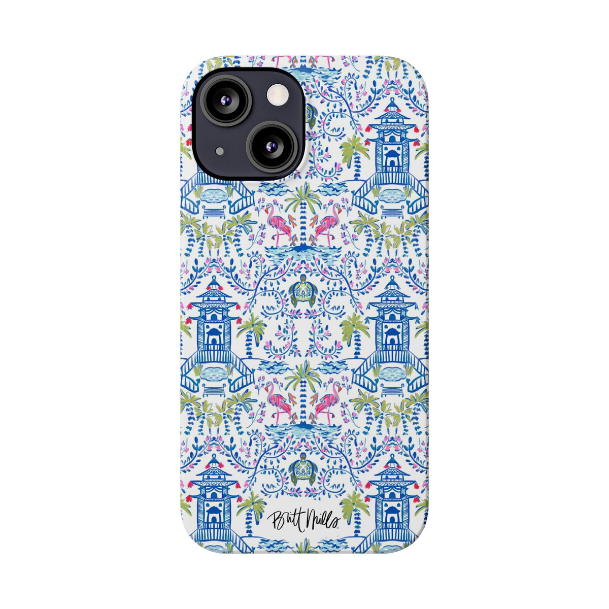 Colorful Chinoiserie Slim Phone Case