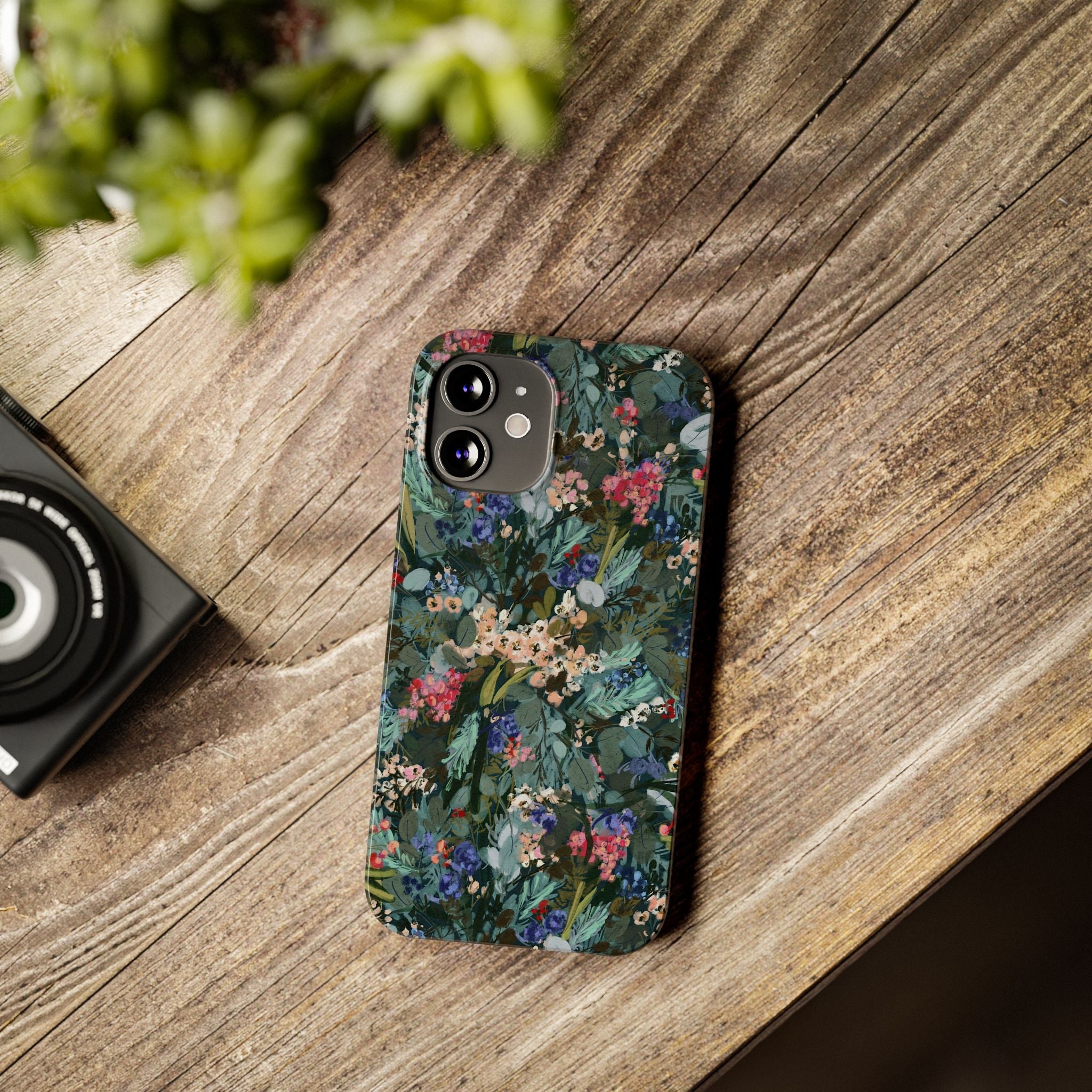 Winter Berry Slim Phone Case
