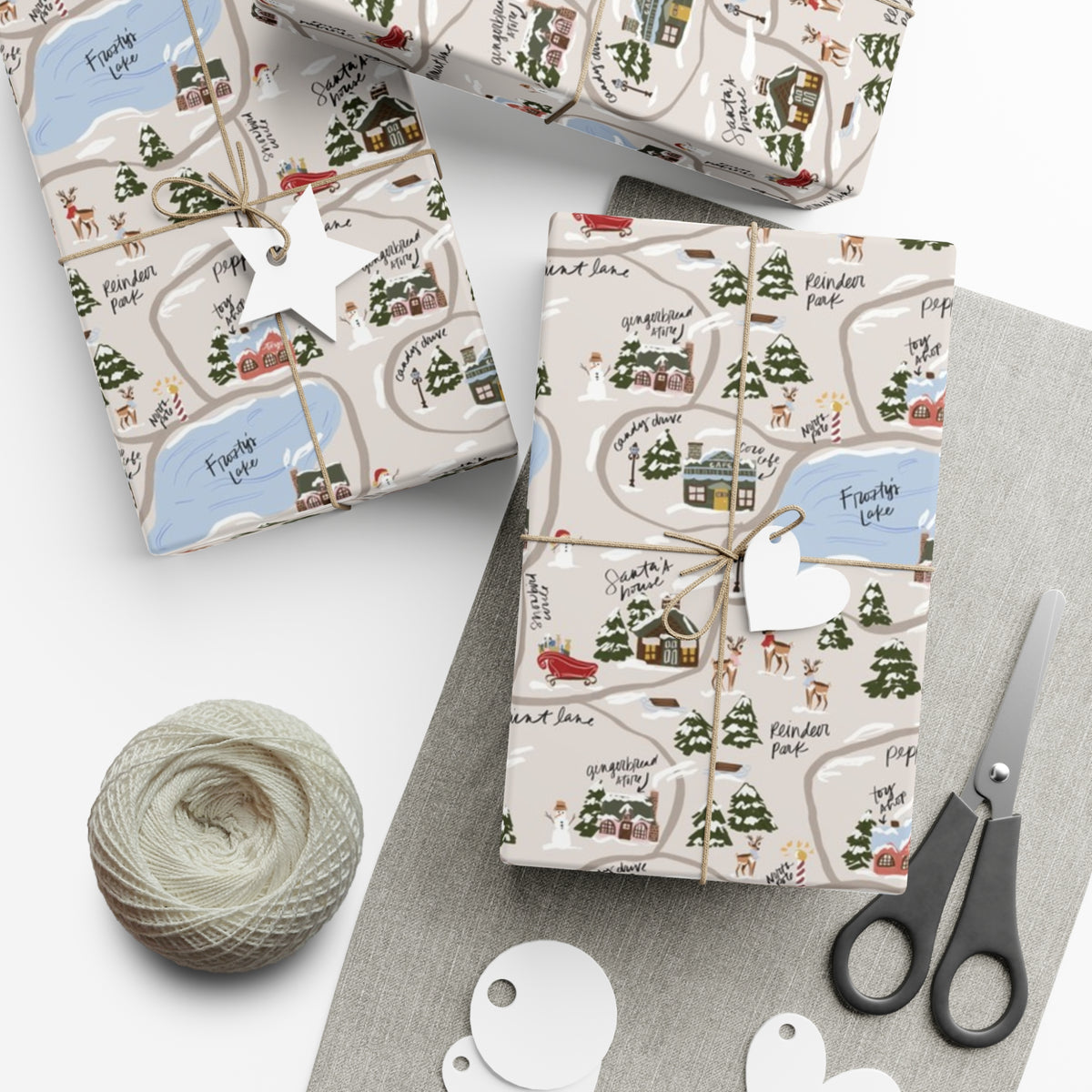 North Pole Adventure Wrapping Paper