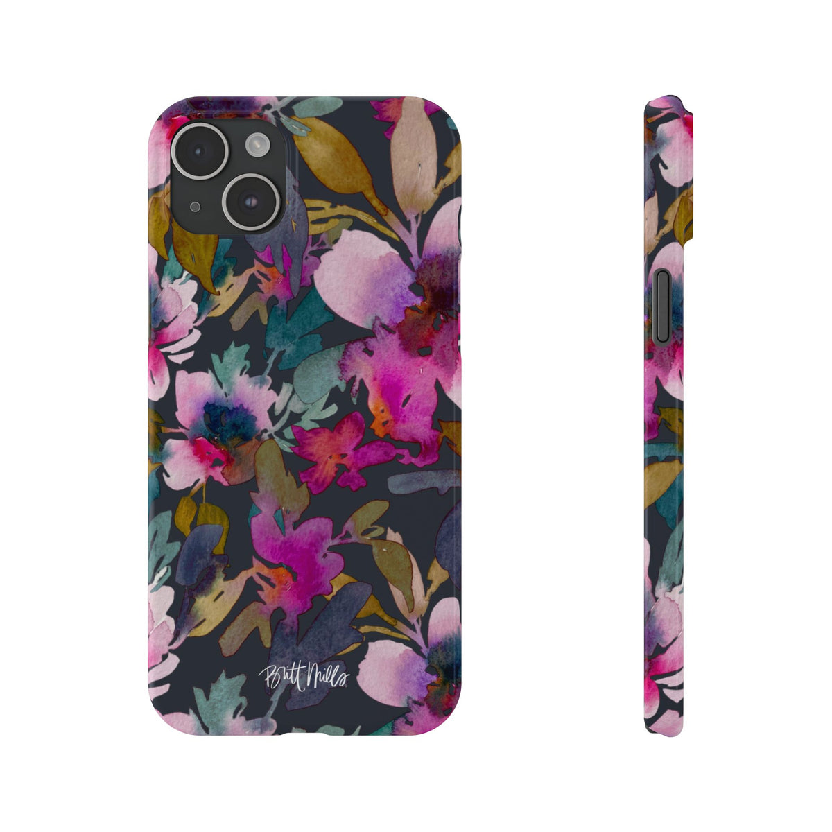 Flourish Slim Phone Case