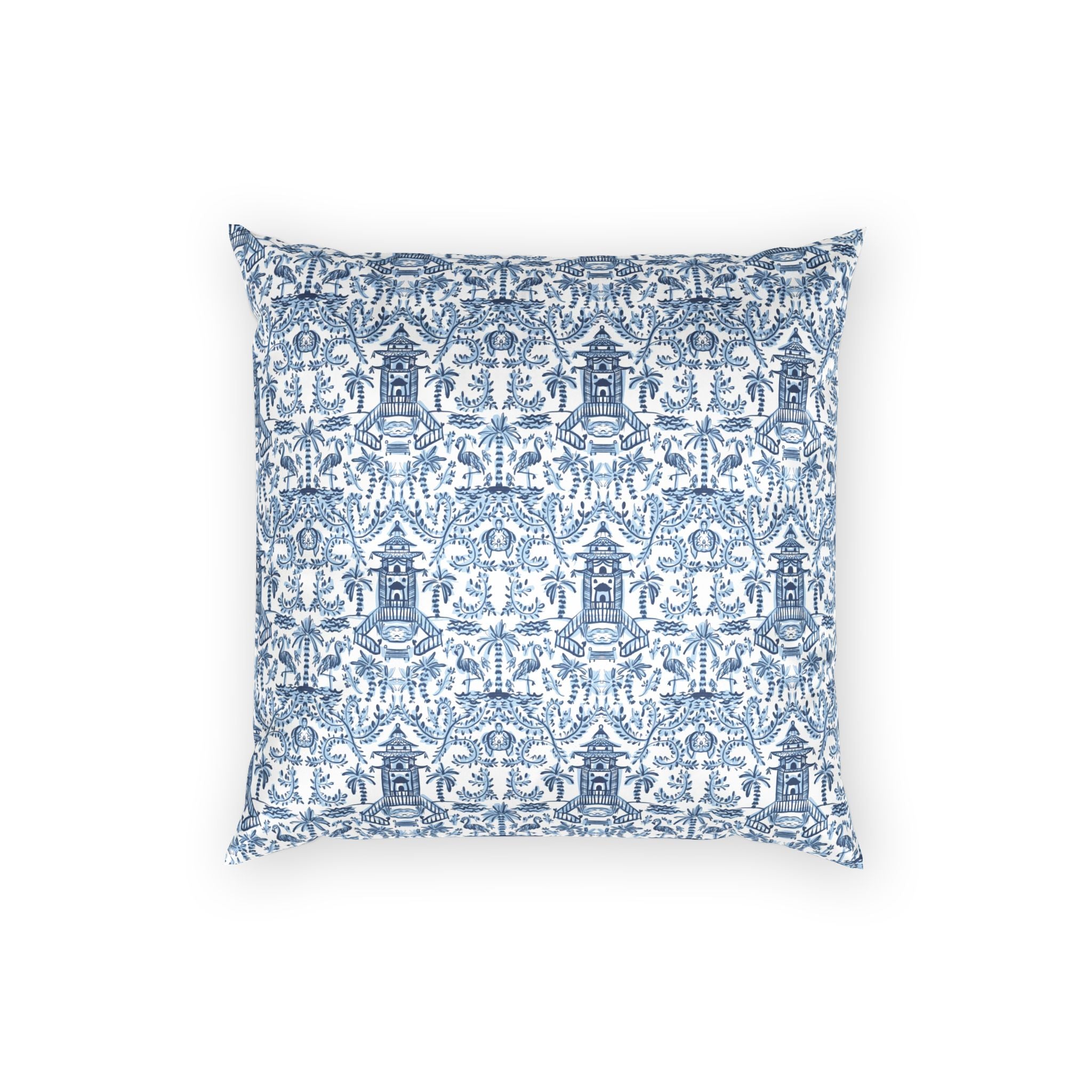 Palm Beach Velvet Pillow