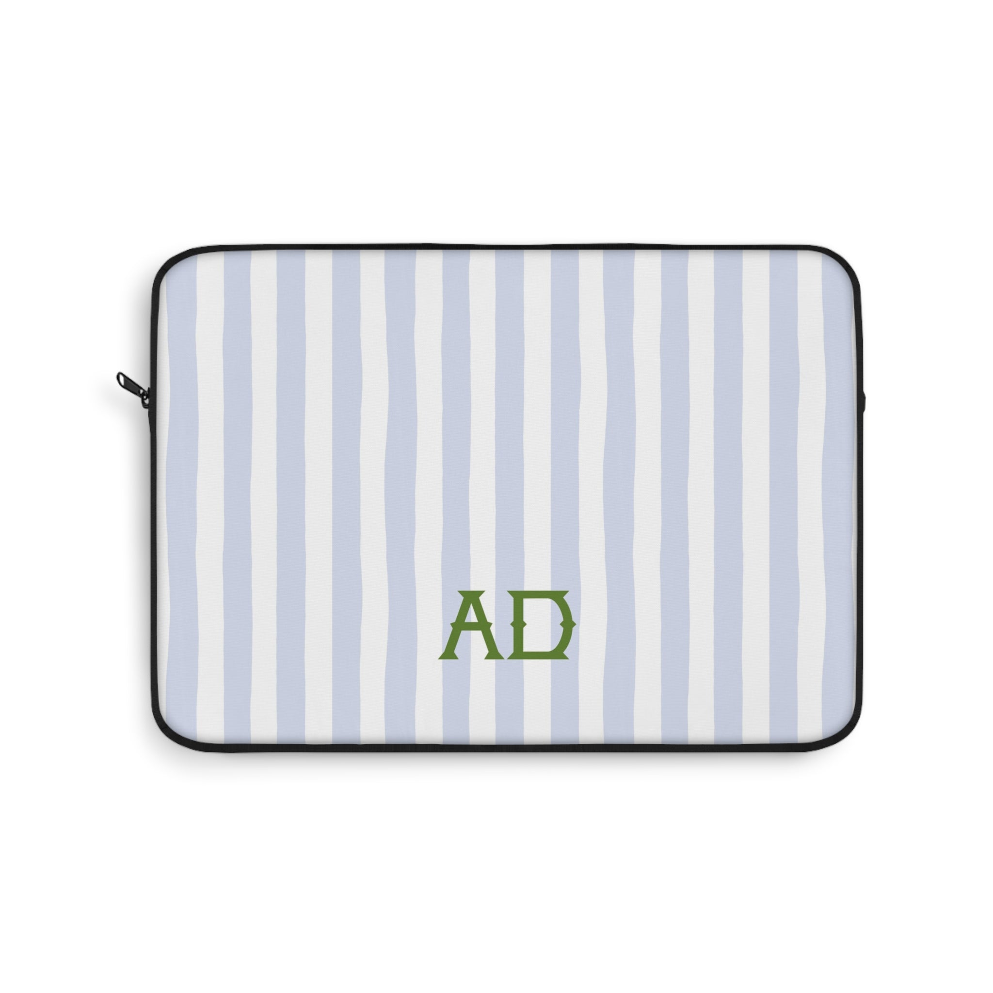 Seaside Stripes Monogrammed Laptop Sleeve