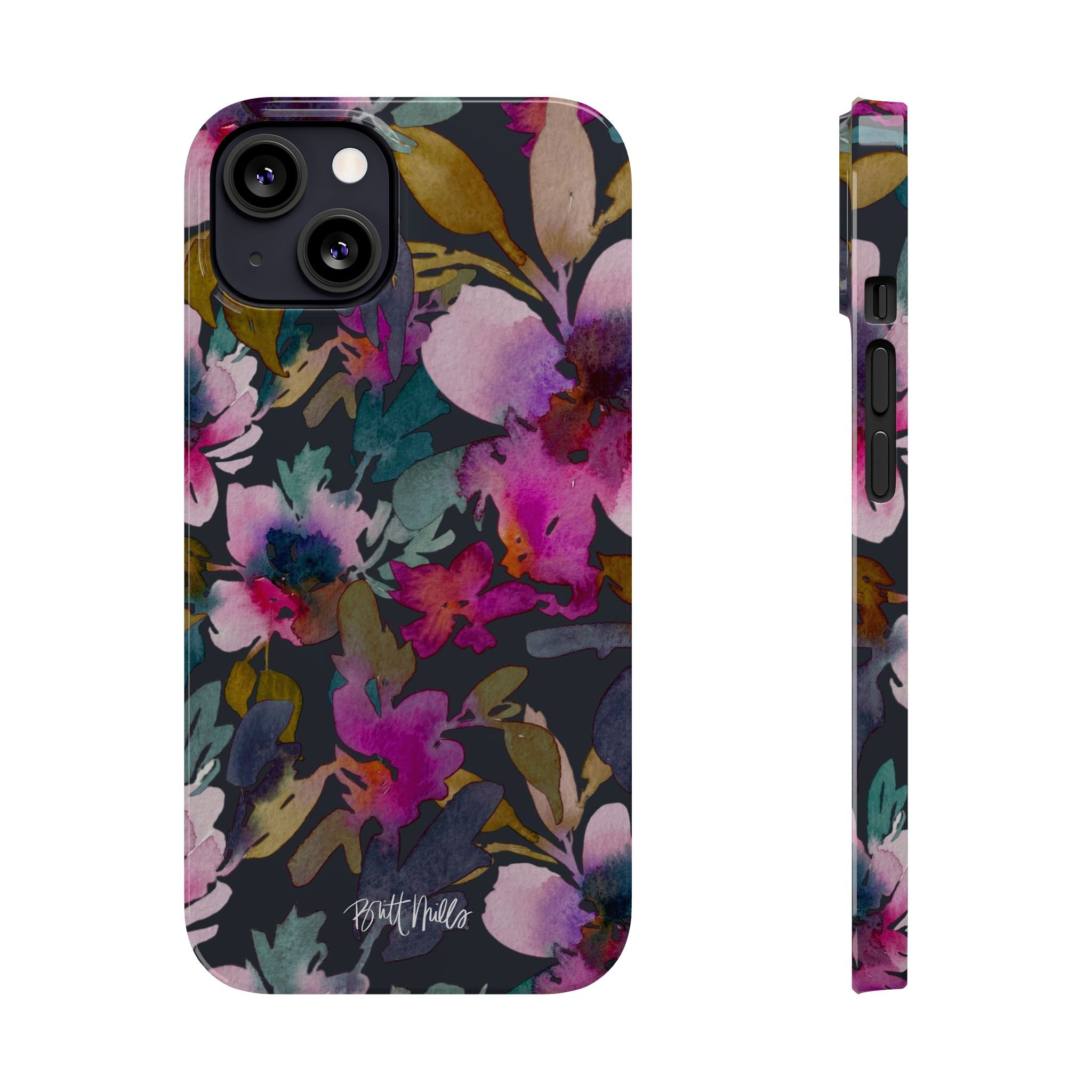 Flourish Slim Phone Case