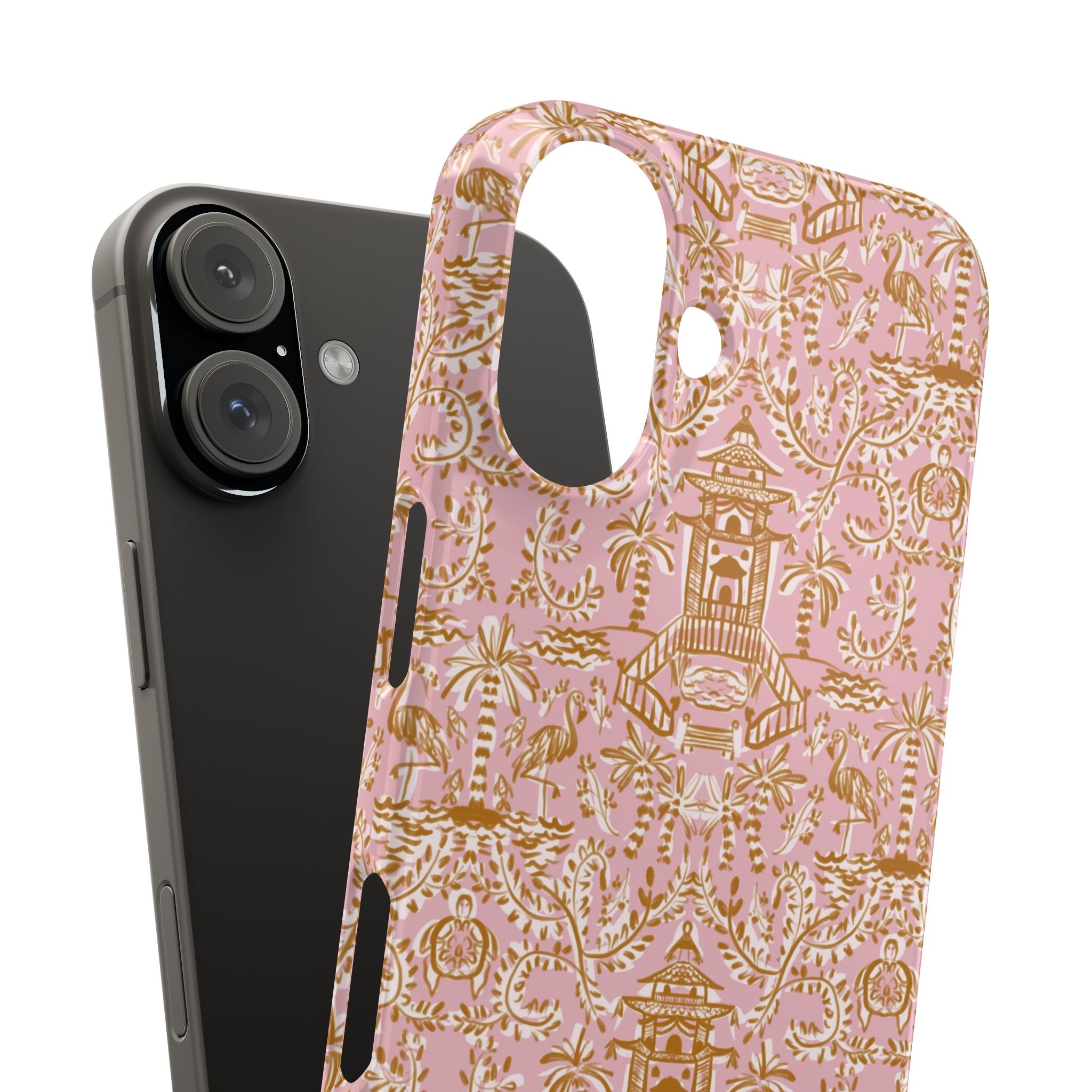 Soirée Pink Slim Phone Case