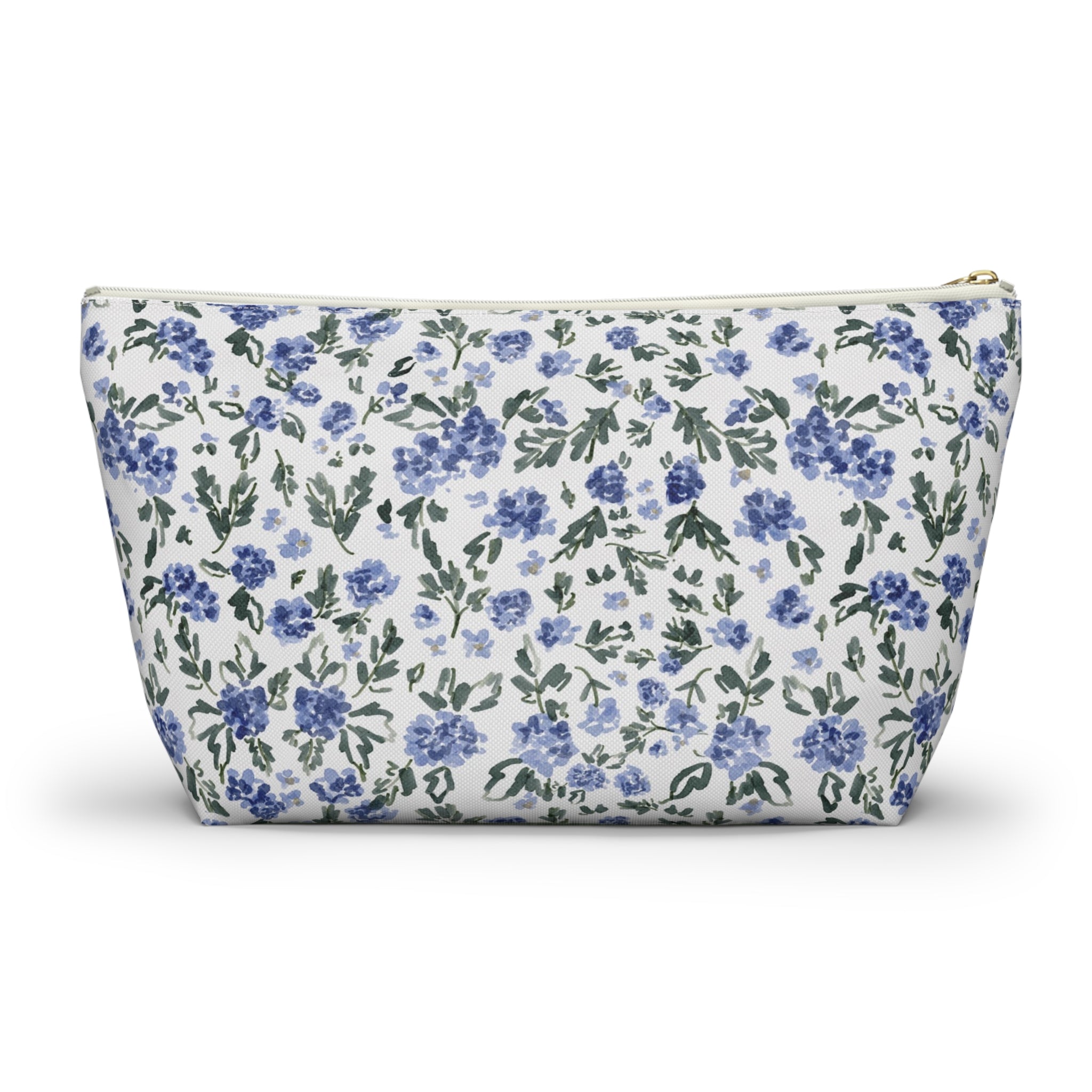 English Countryside Striped Monogrammed Pouch