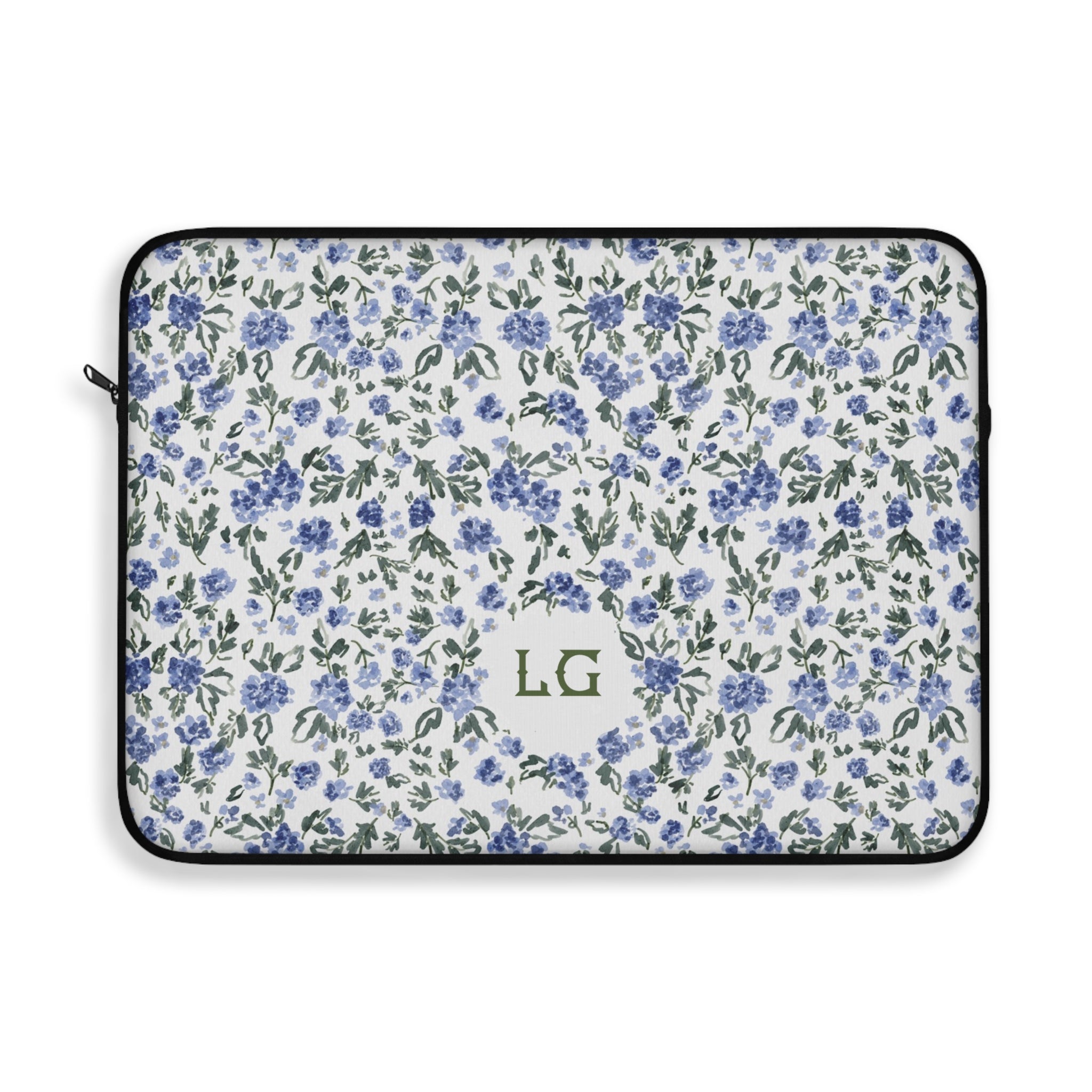 English Countryside Monogrammed Laptop Sleeve