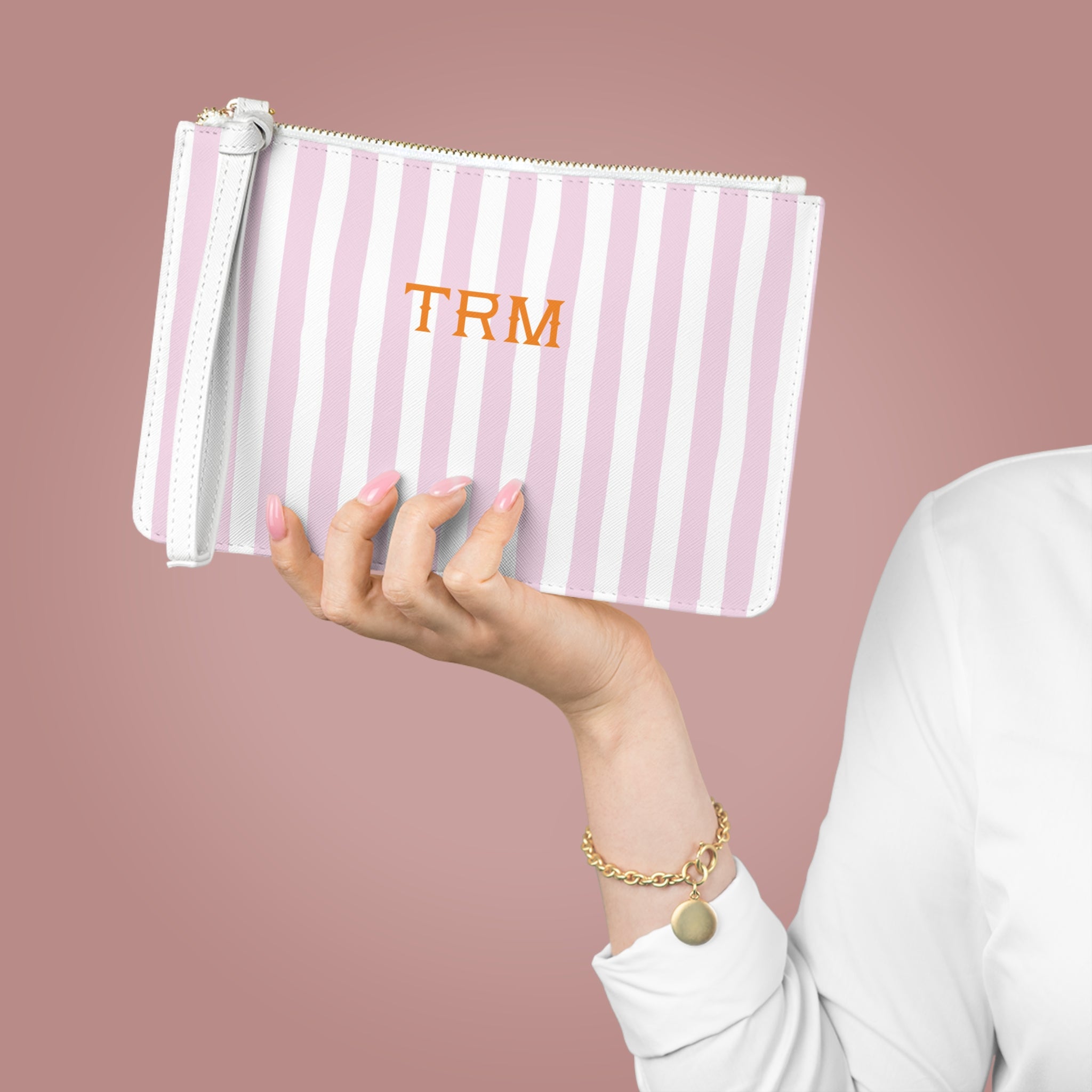 Primrose Monogrammed Mahjong Card Holder