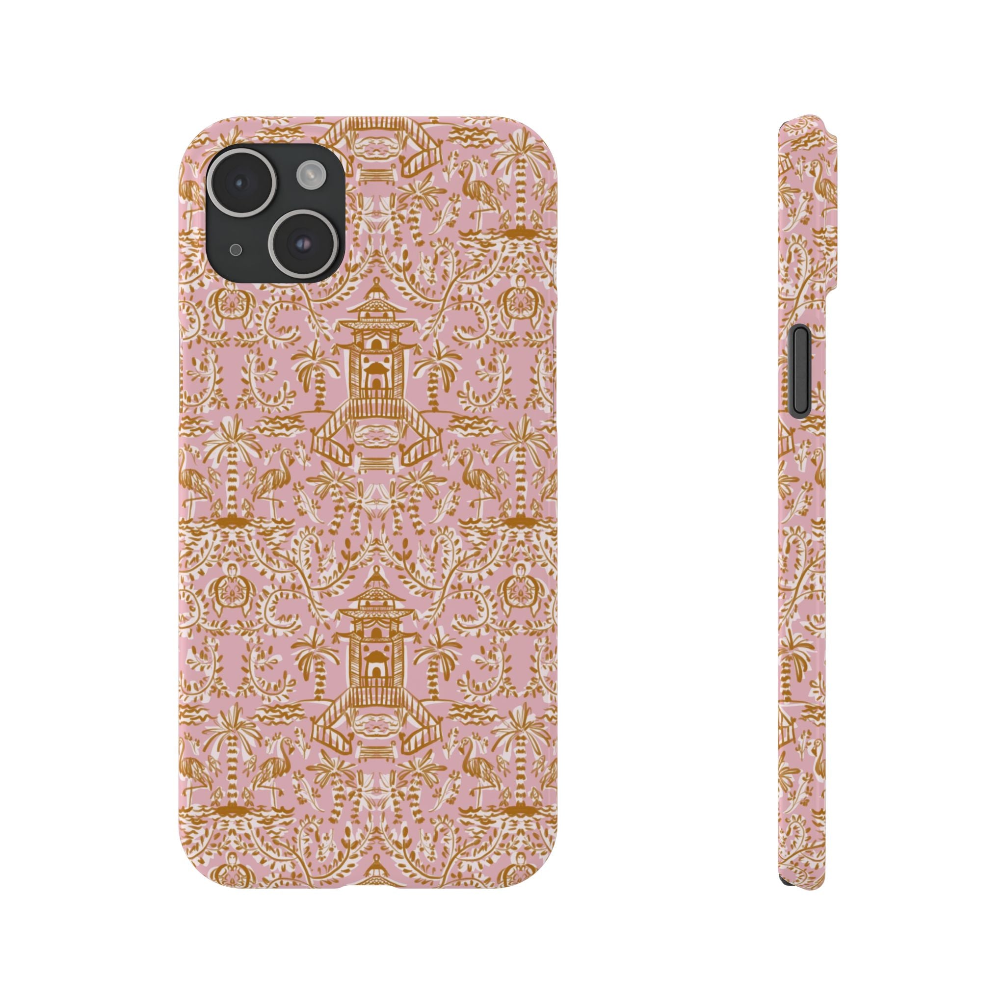 Soirée Pink Slim Phone Case