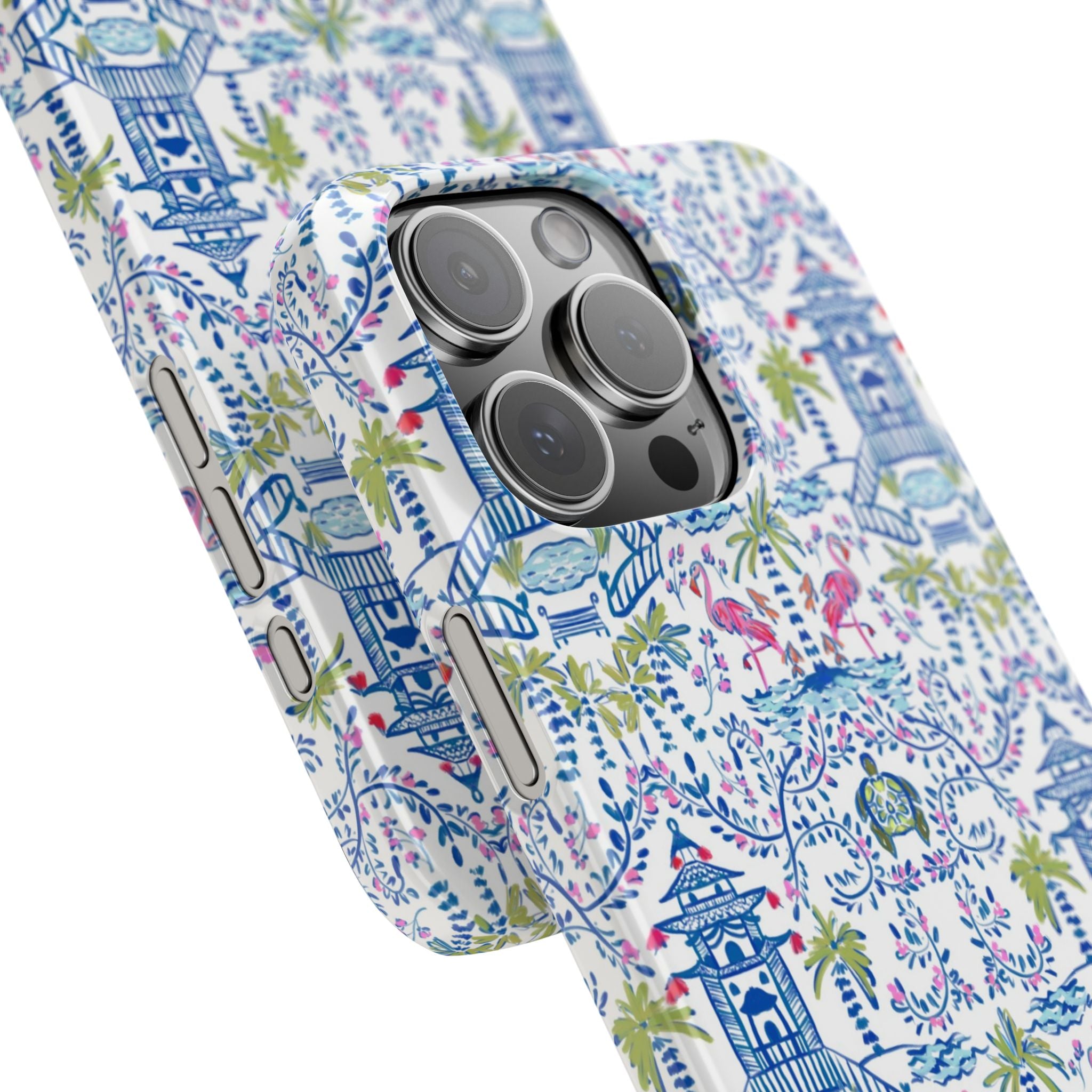 Colorful Chinoiserie Slim Phone Case