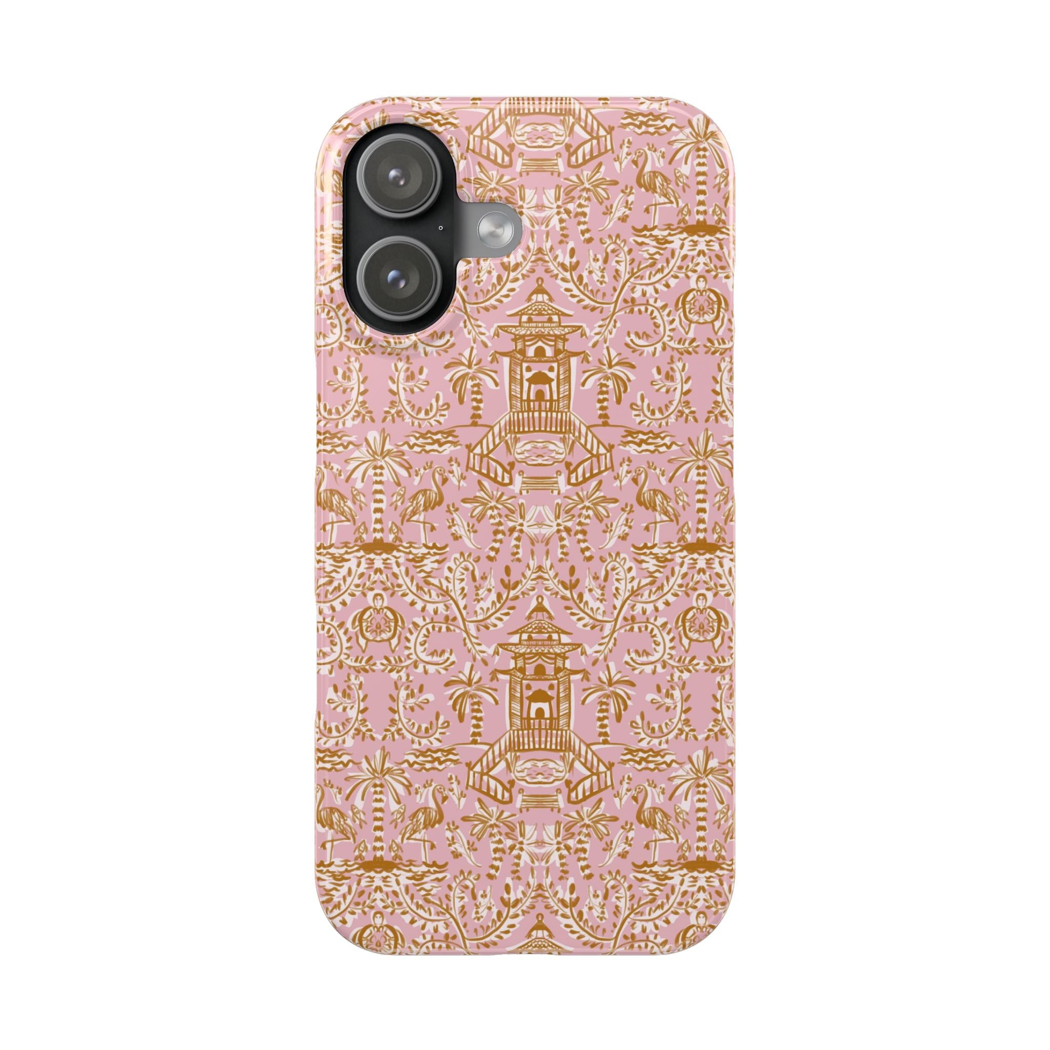 Soirée Pink Slim Phone Case