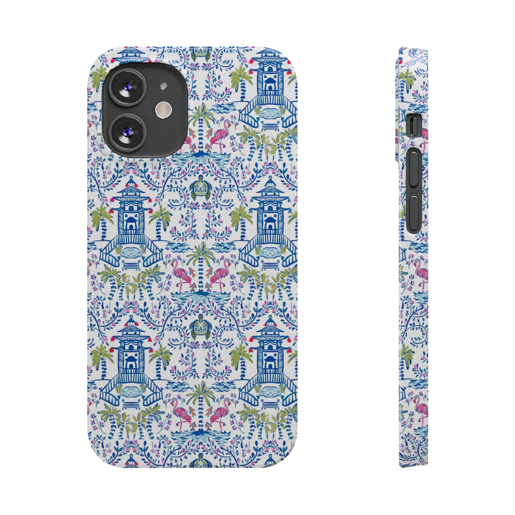 Colorful Chinoiserie Slim Phone Case