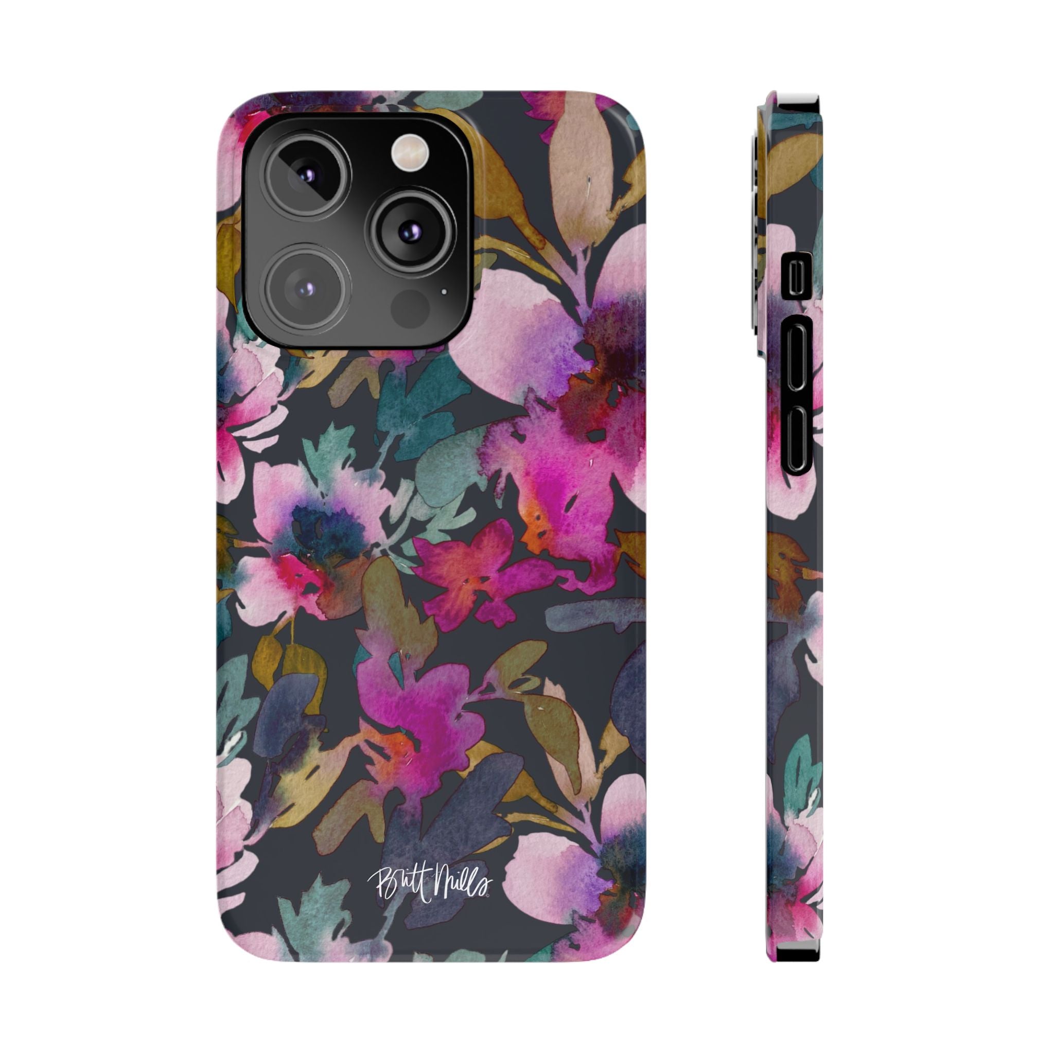 Flourish Slim Phone Case
