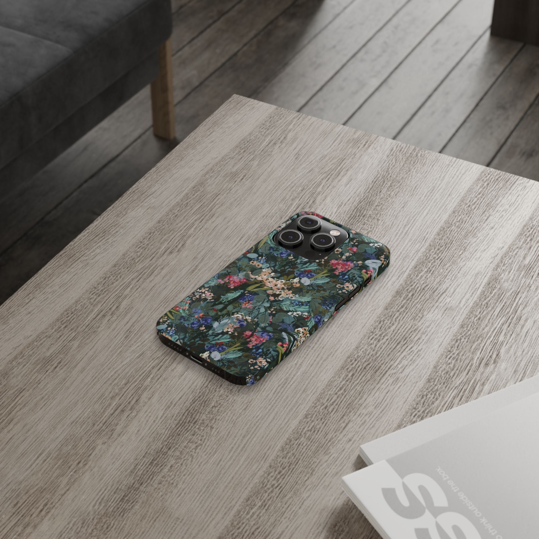 Winter Berry Slim Phone Case