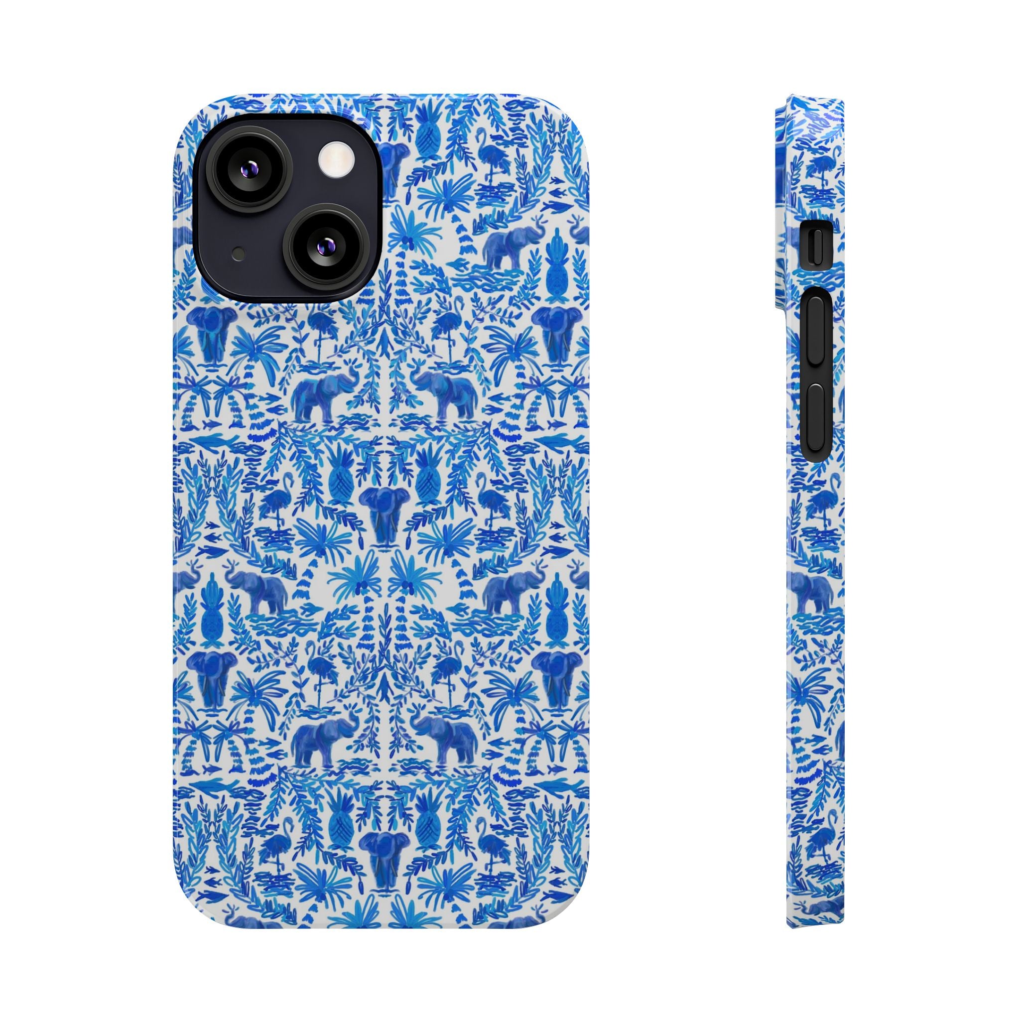 Elephant Fun Slim Phone Case