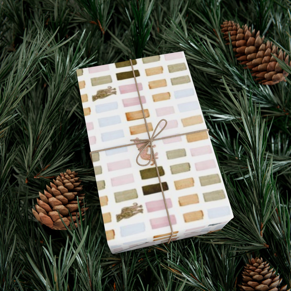 House Print Wrapping Paper Roll