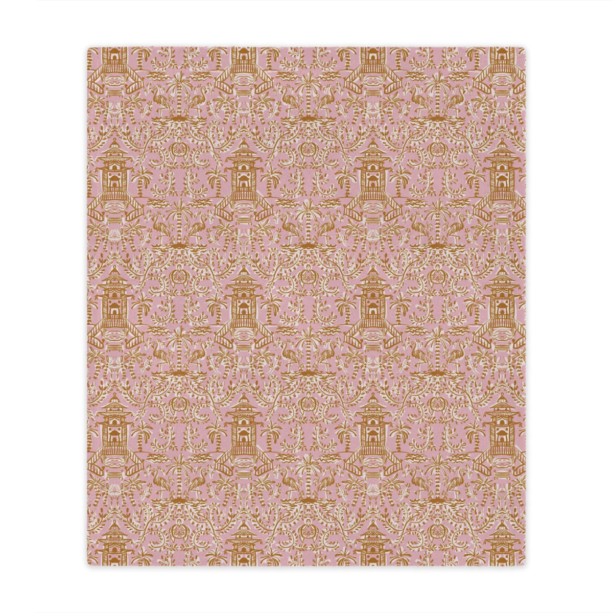 Soirée Pink Minky Blanket