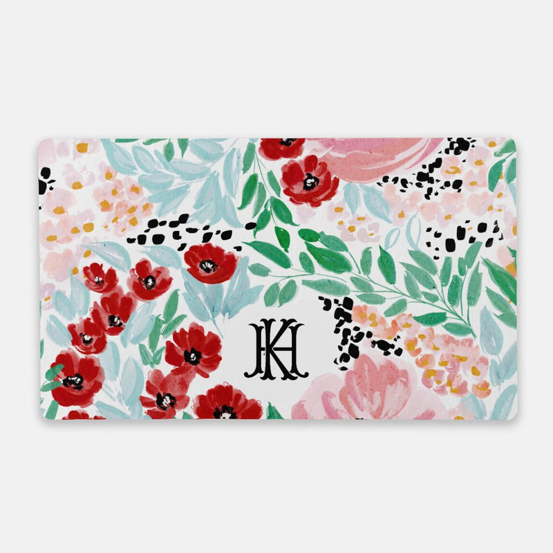 Colette Monogrammed Desk Mat - Large (24" x 14")