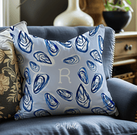 20" Pillow CasesNantucket Monogrammed Throw Pillowcase 20"x20"Britt Mills Design
