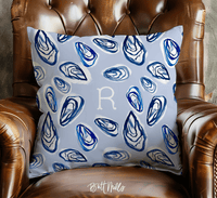 20" Pillow CasesNantucket Monogrammed Throw Pillowcase 20"x20"Britt Mills Design