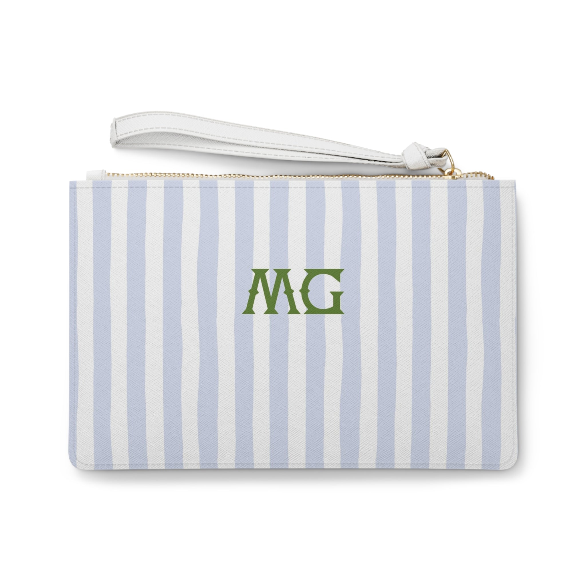 Seaside Stripes Monogrammed Mahjong Card Holder
