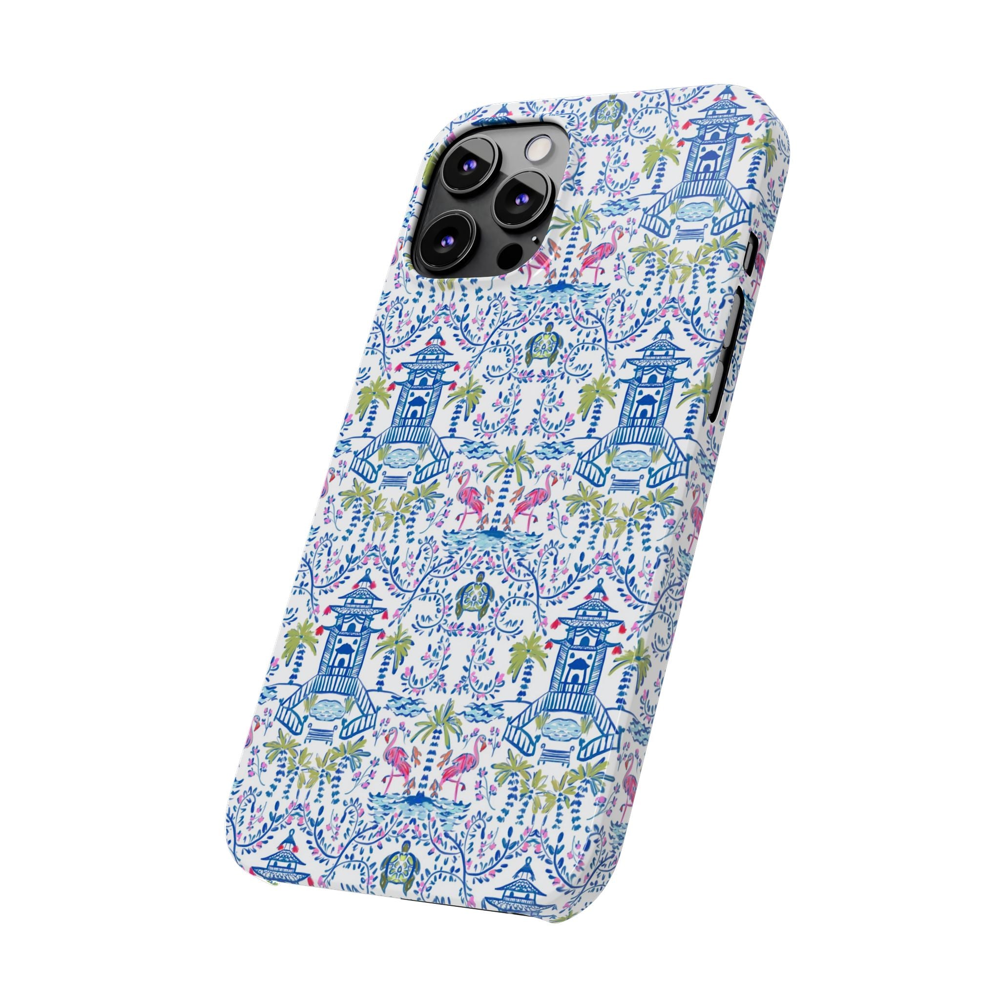 Colorful Chinoiserie Slim Phone Case