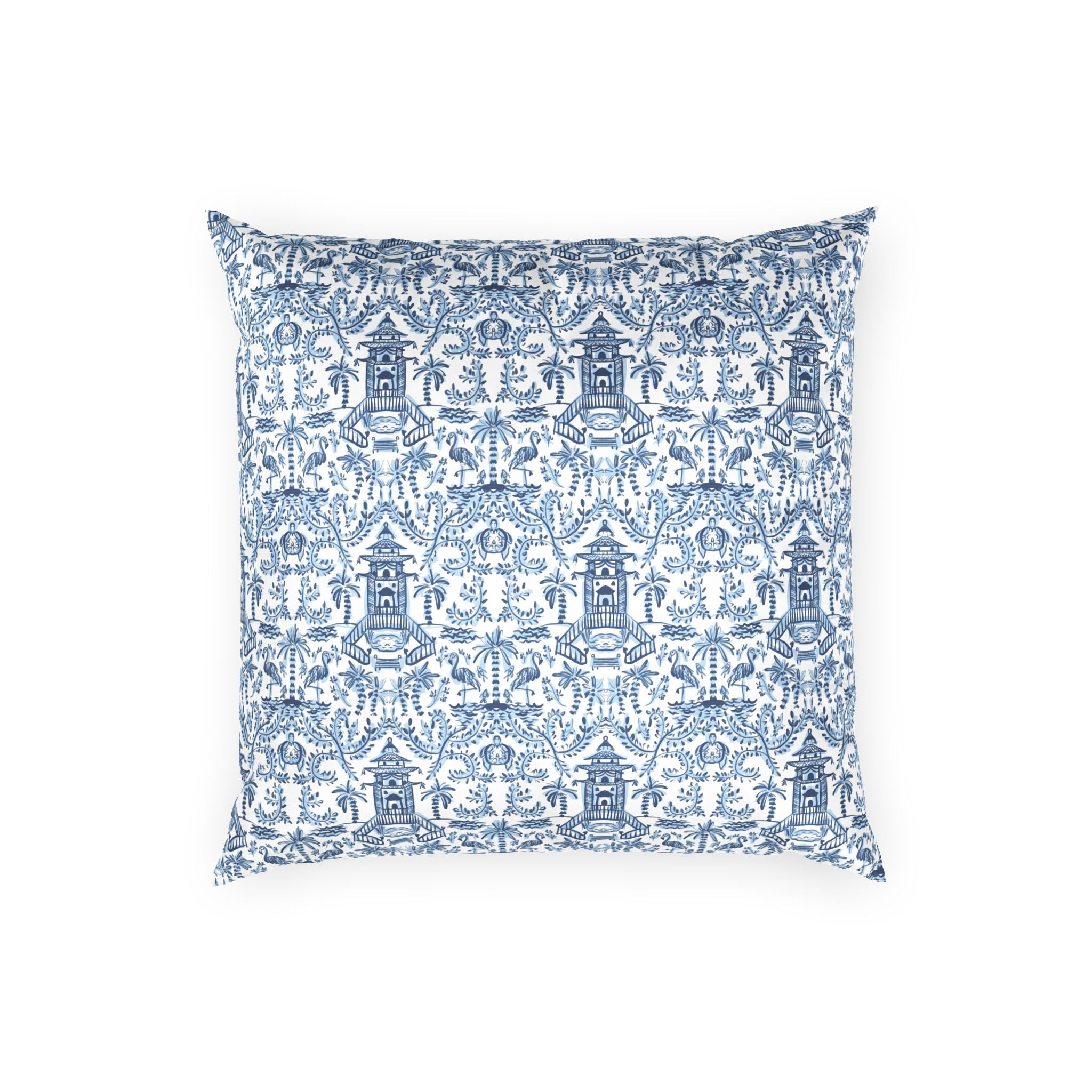 Palm Beach Velvet Pillow