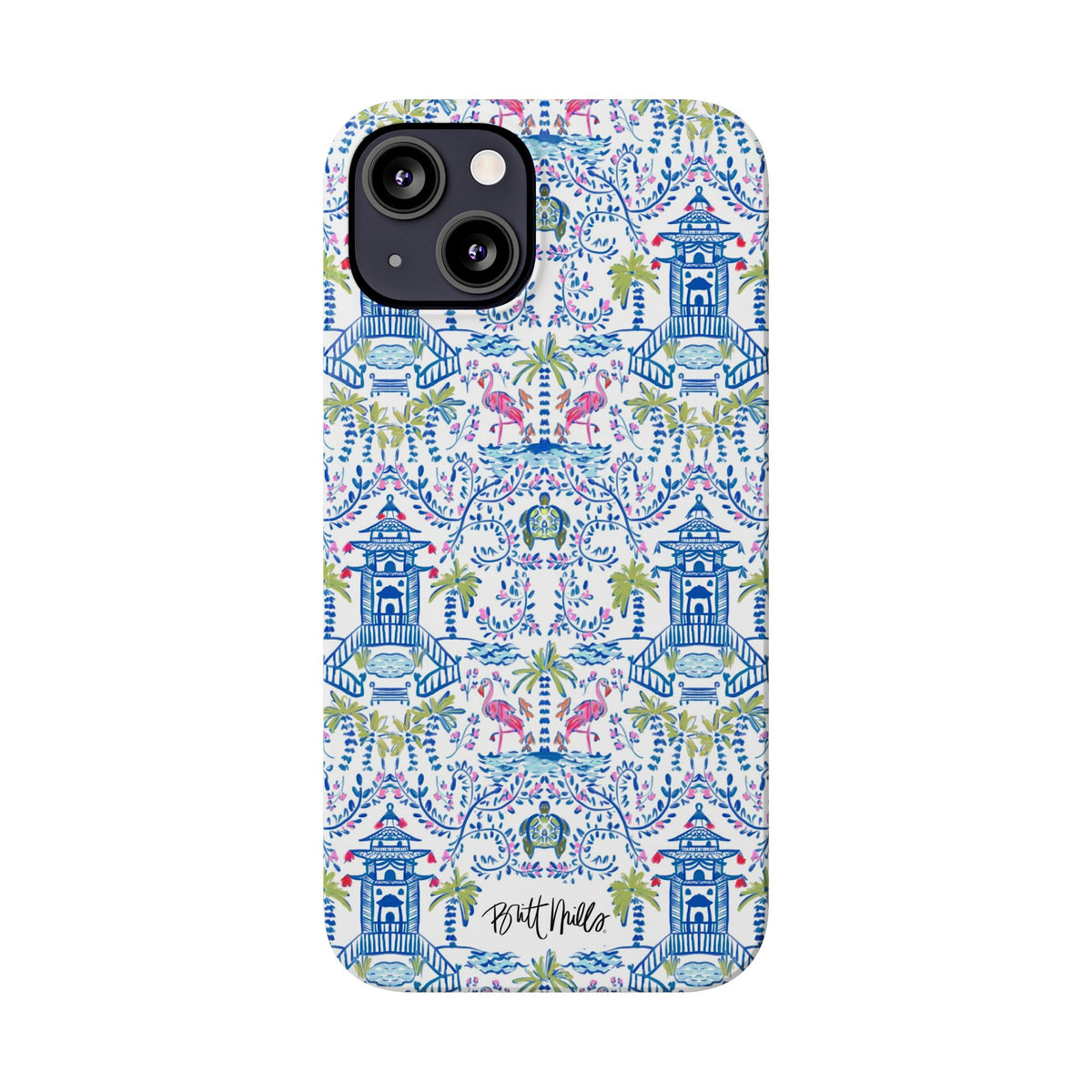 Colorful Chinoiserie Slim Phone Case