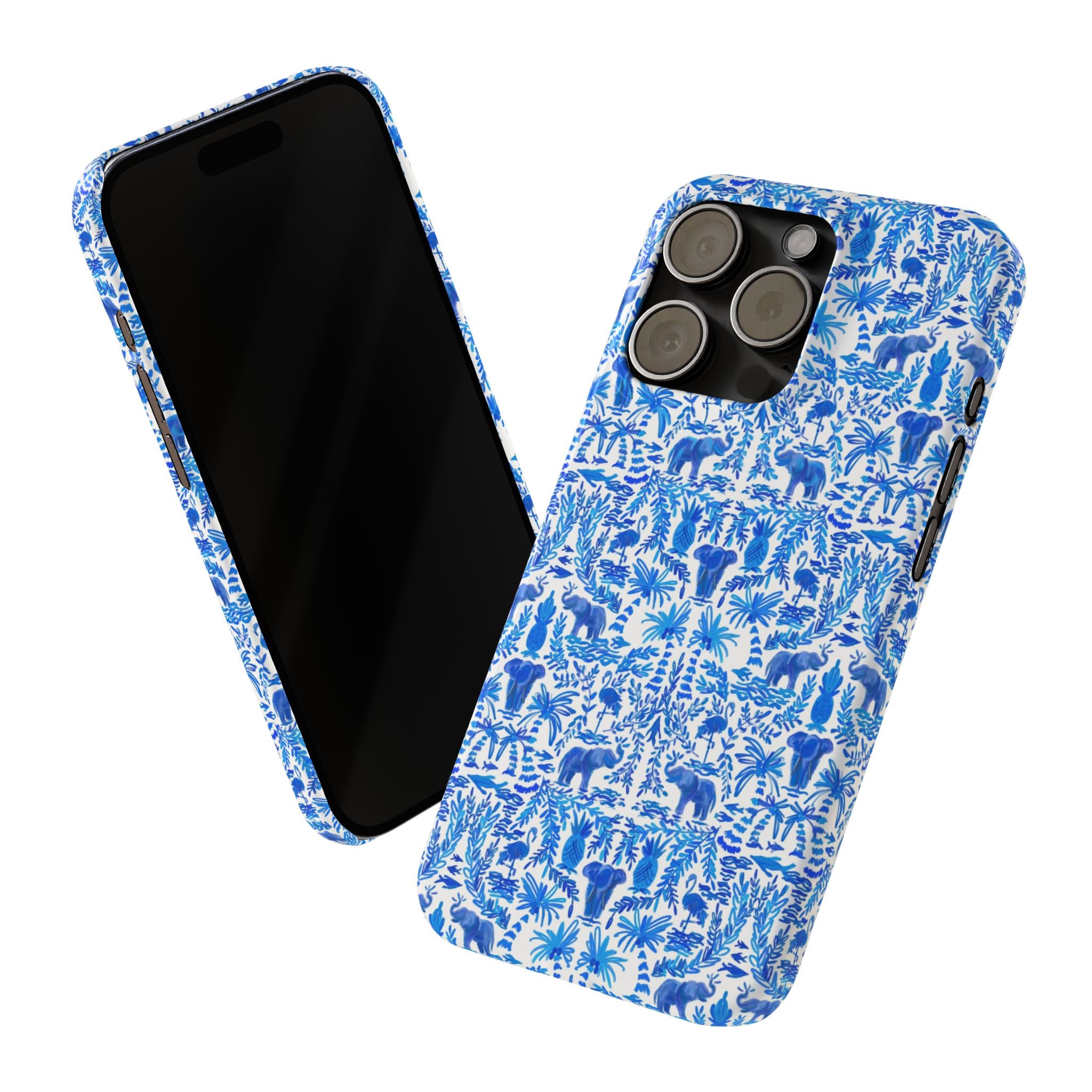 Elephant Fun Slim Phone Case