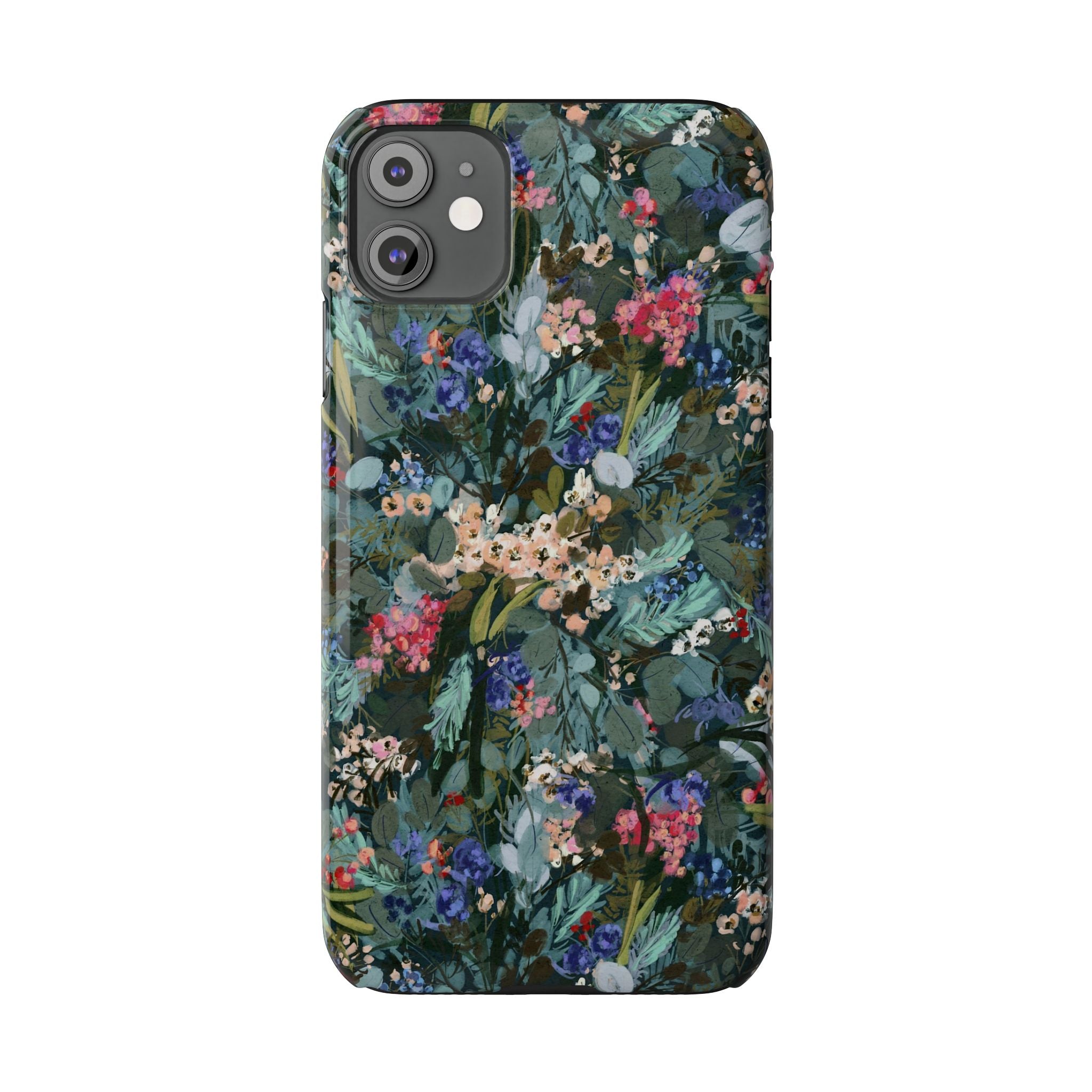 Winter Berry Slim Phone Case