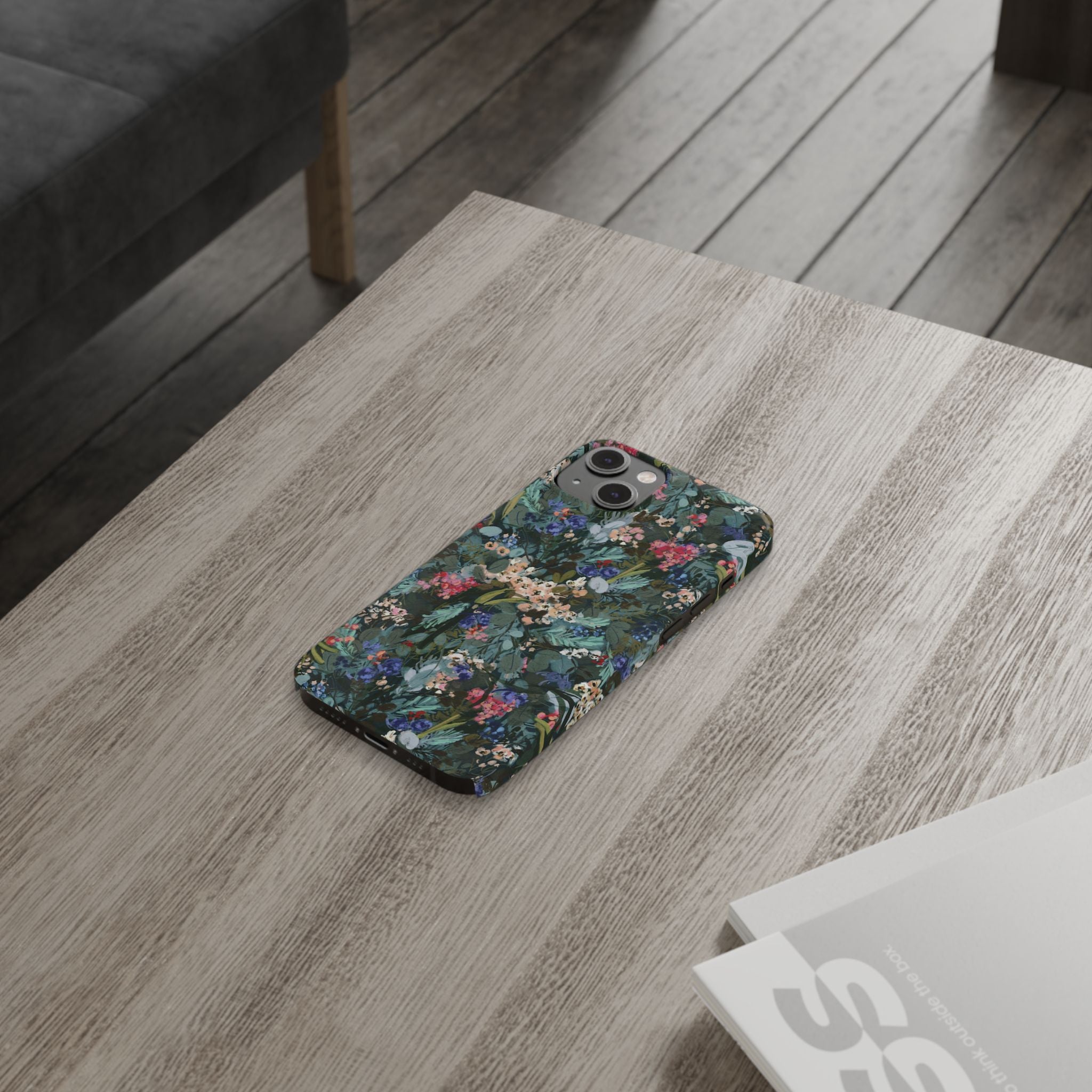 Winter Berry Slim Phone Case
