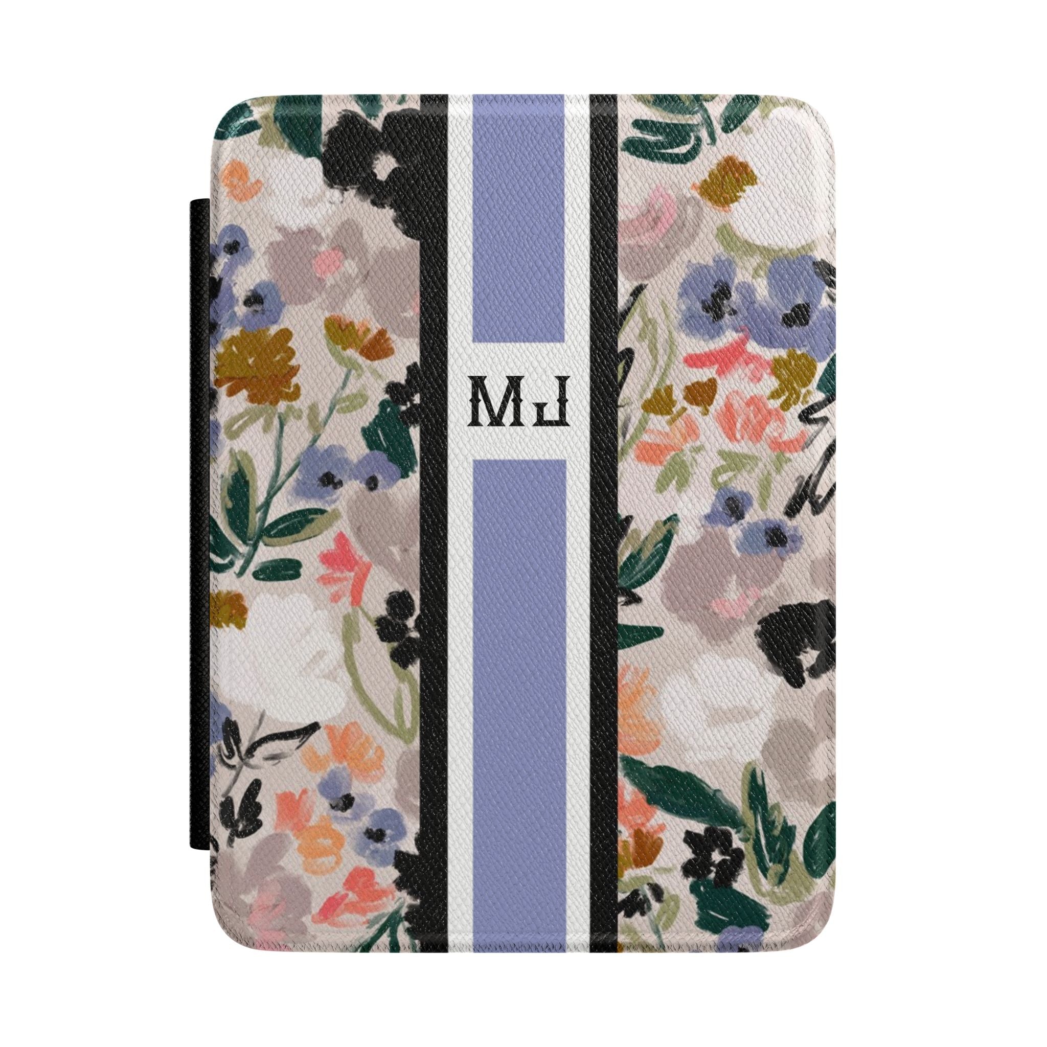 Quinn Monogrammed Kindle Case