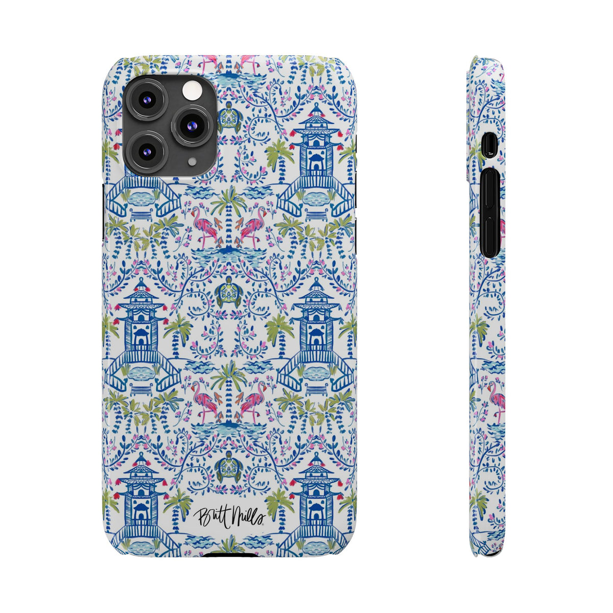 Colorful Chinoiserie Slim Phone Case