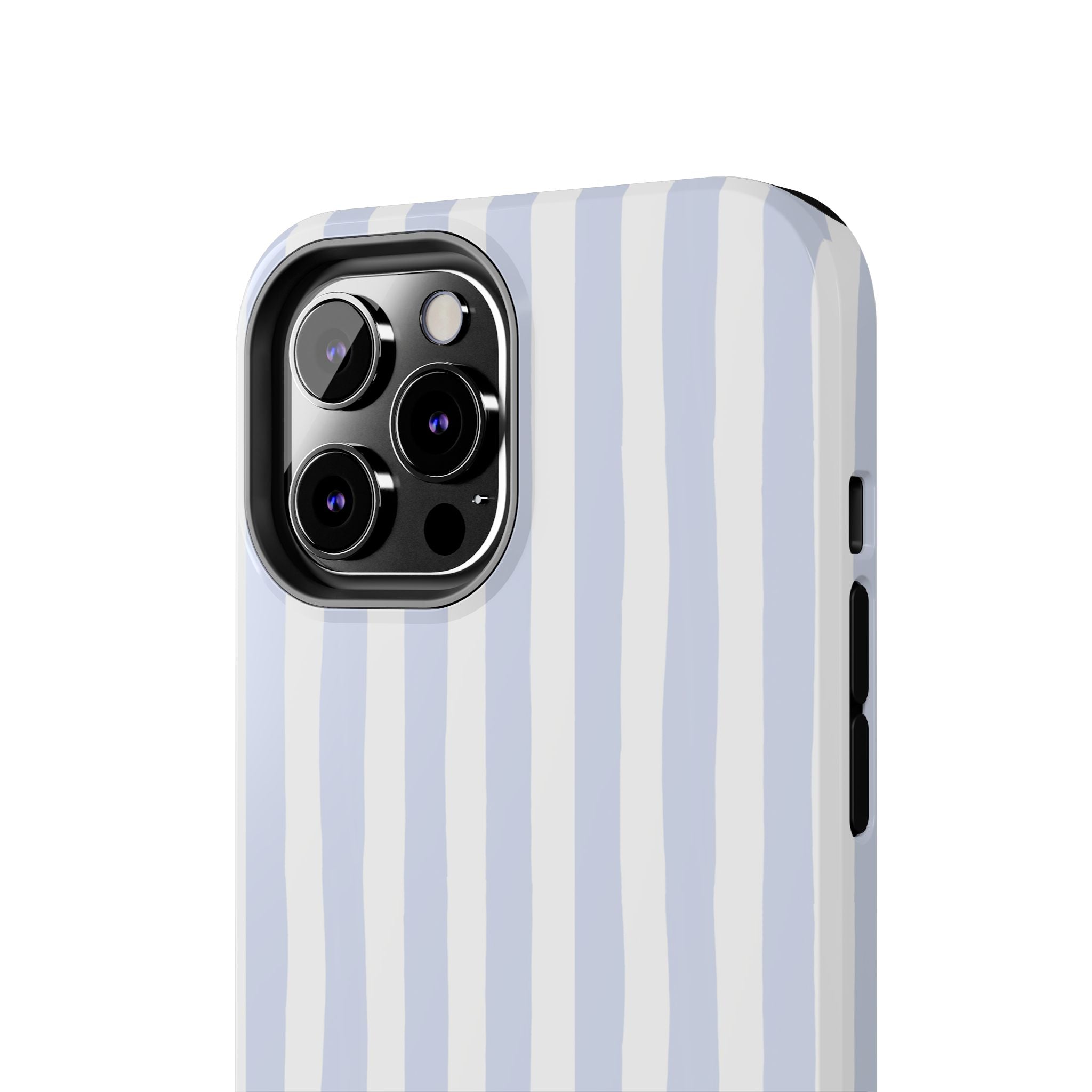 Seaside Stripes Monogrammed Tough Phone Case