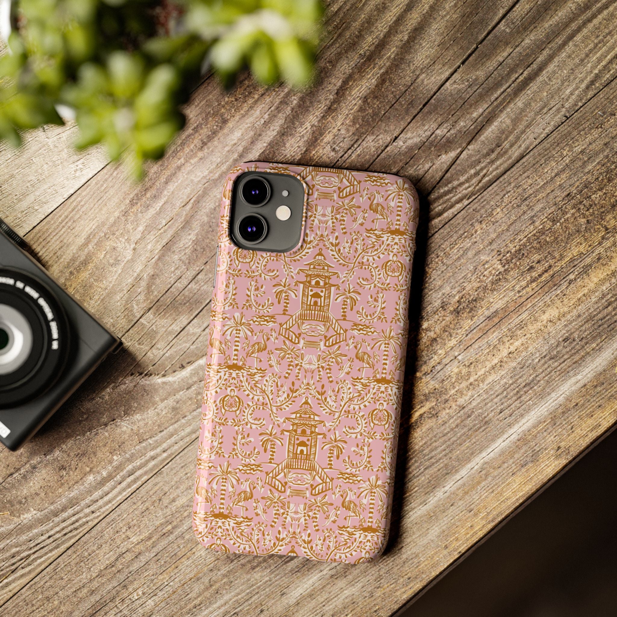 Soirée Pink Slim Phone Case