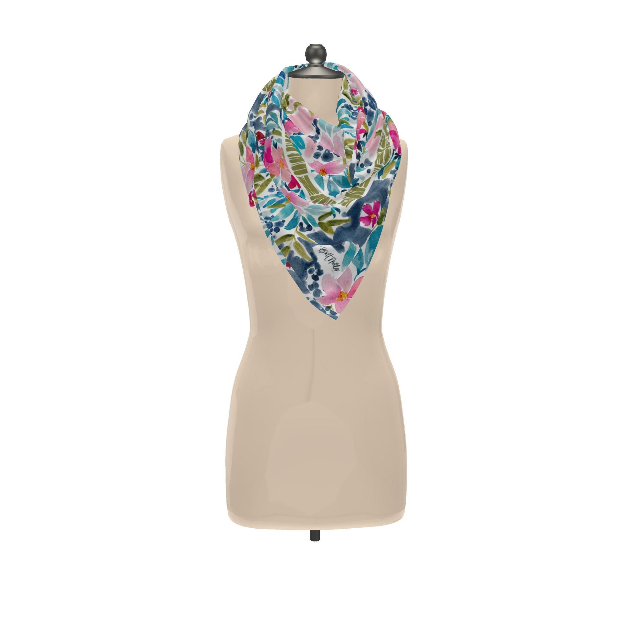 Aria Silk Scarf & Shaw